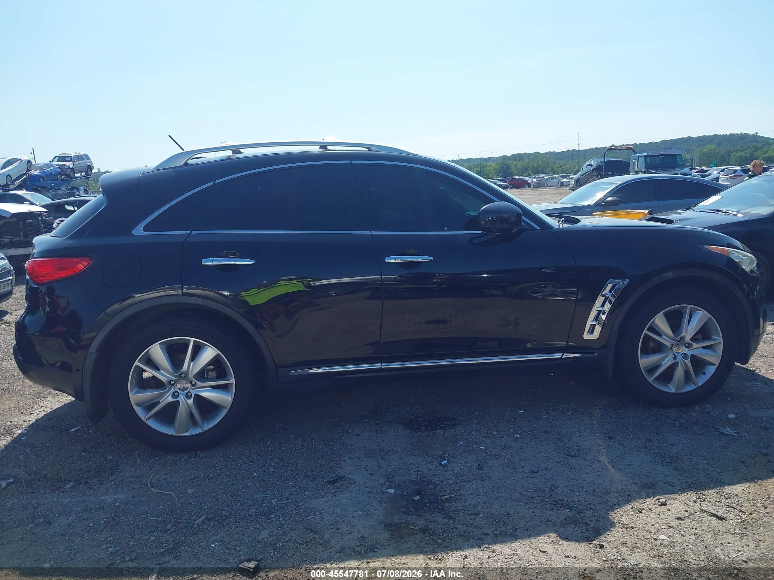 2013 Infiniti Fx37   Black vin: JN8CS1MW4DM175124