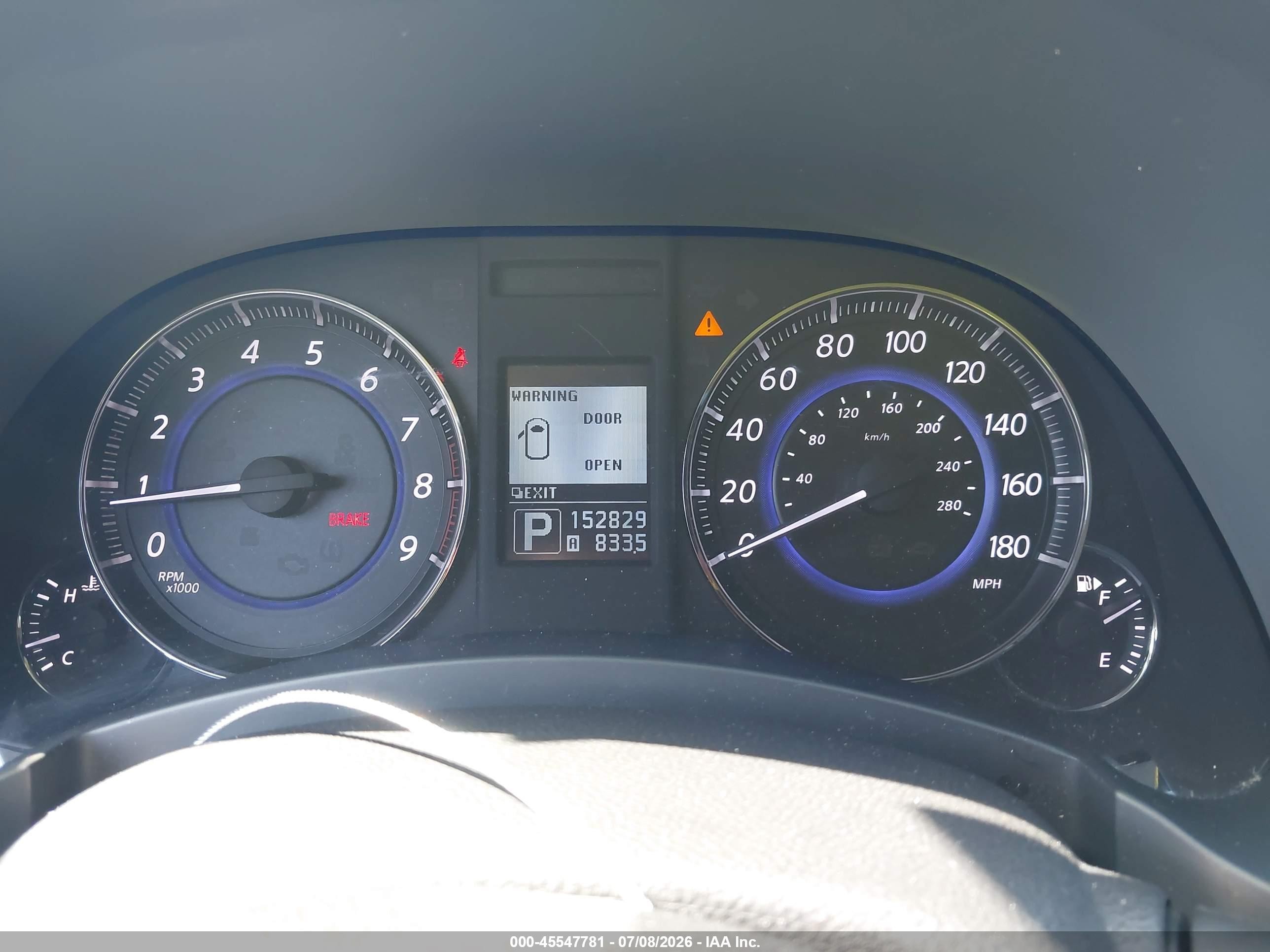 2013 Infiniti Fx37   Black vin: JN8CS1MW4DM175124