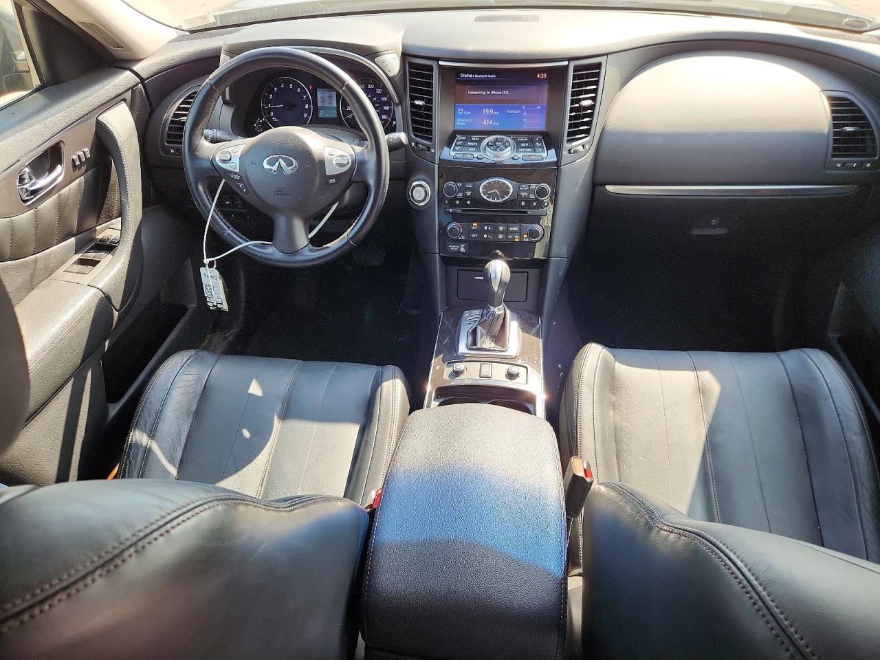 2014 Infiniti Qx70 Base Black vin: JN8CS1MW4EM411322