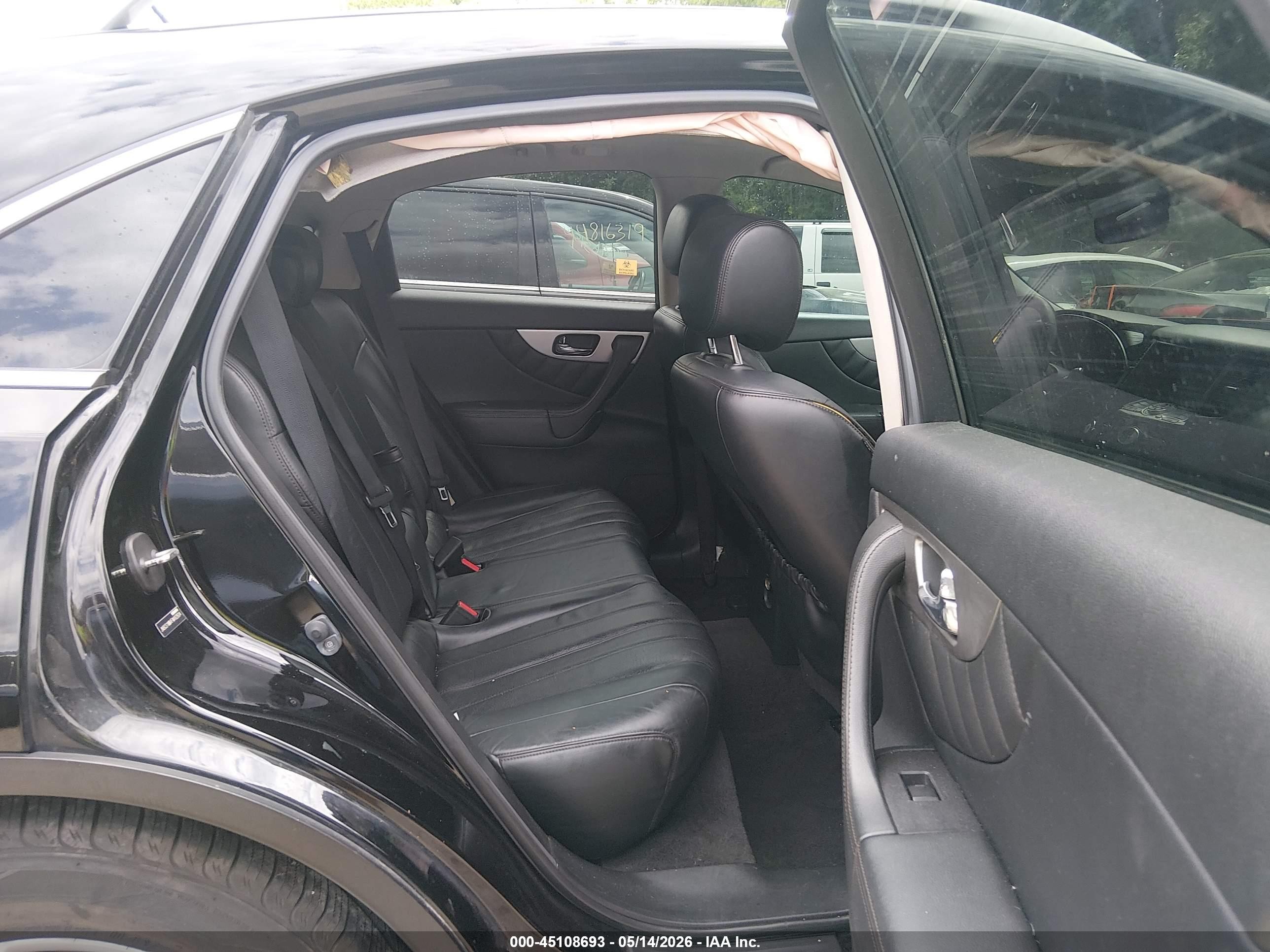 2015 Infiniti Qx70   Black vin: JN8CS1MW4FM482604