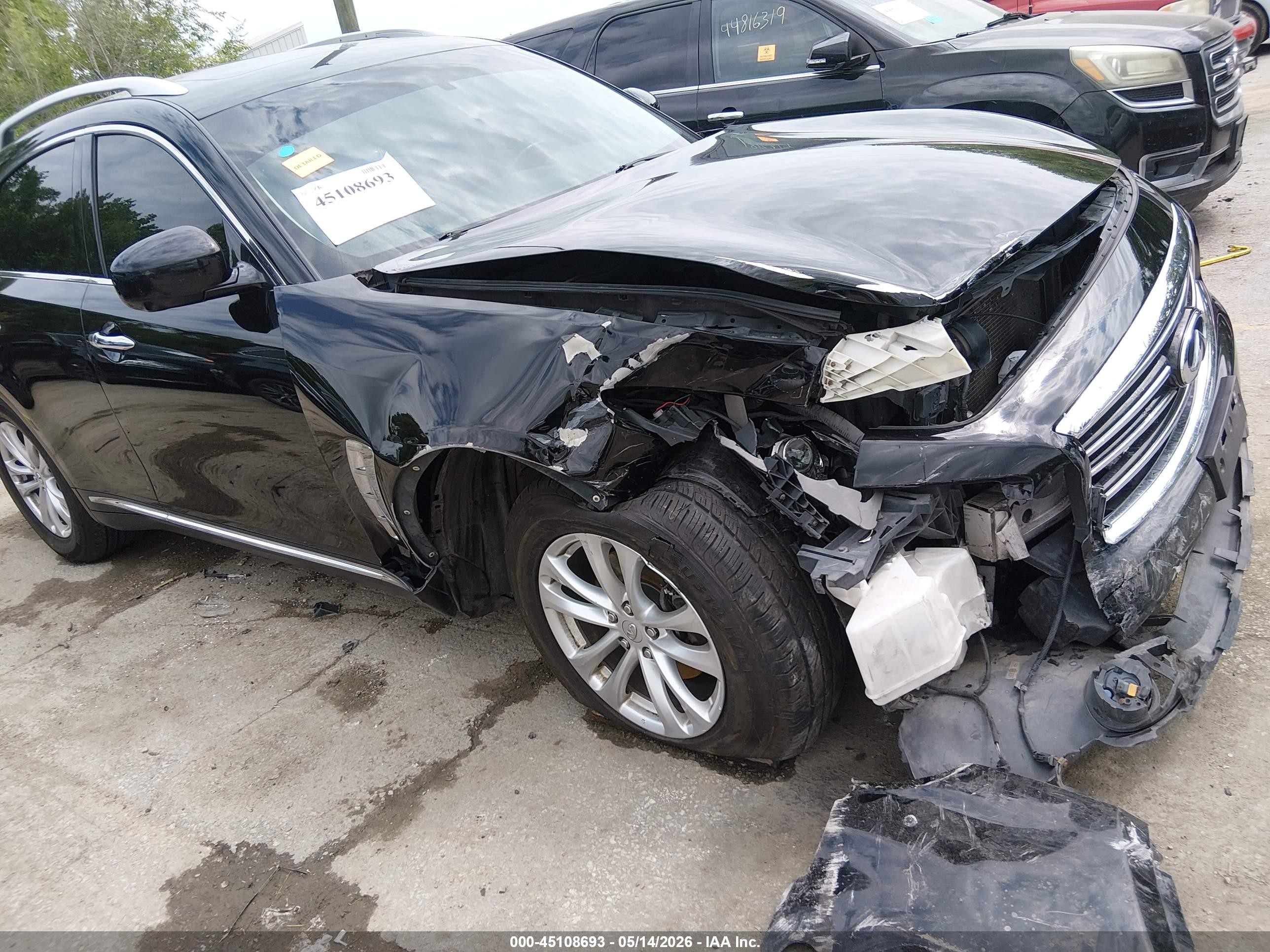 2015 Infiniti Qx70   Black vin: JN8CS1MW4FM482604