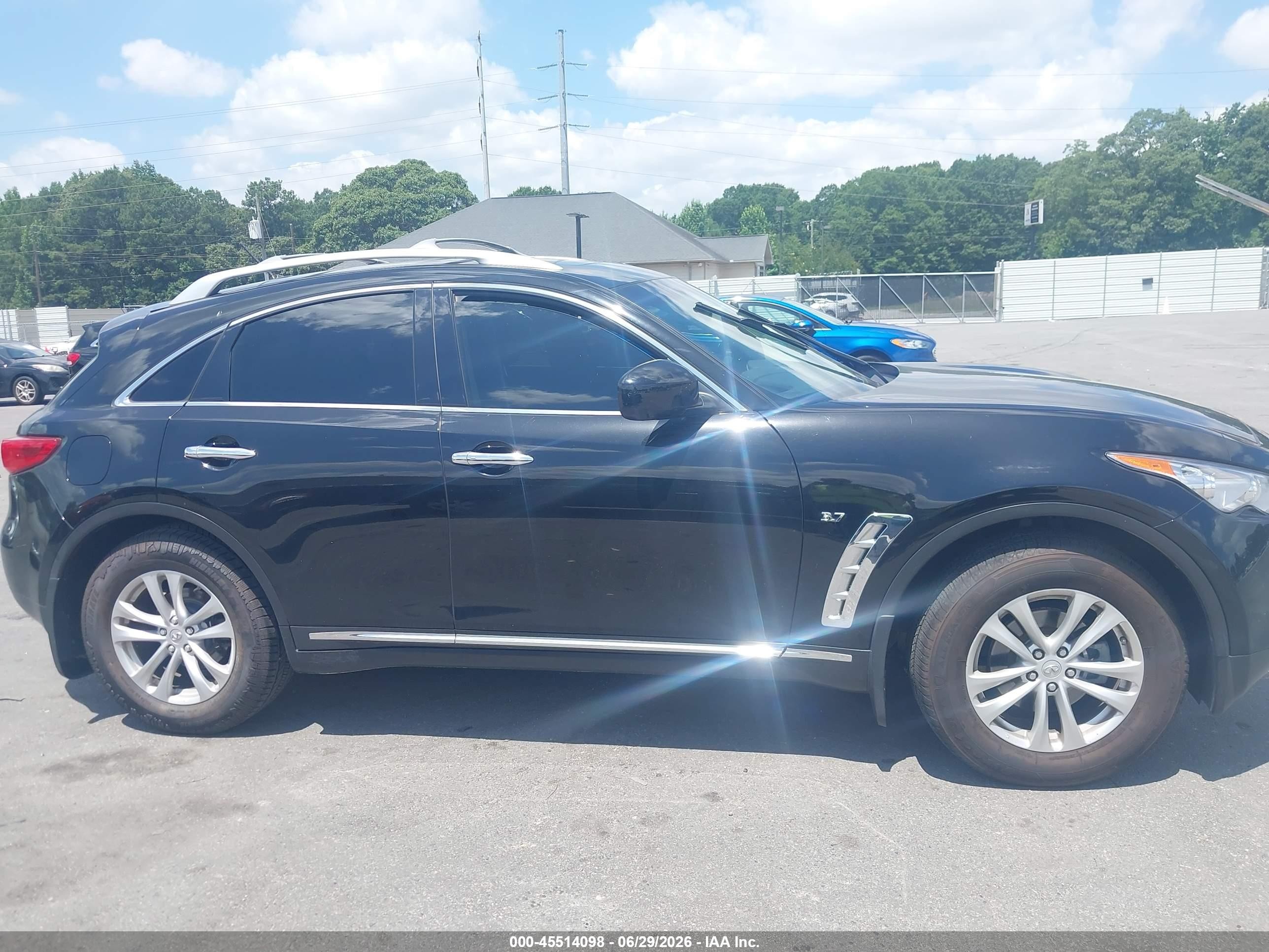 2014 Infiniti Qx70   Black vin: JN8CS1MW5EM413631