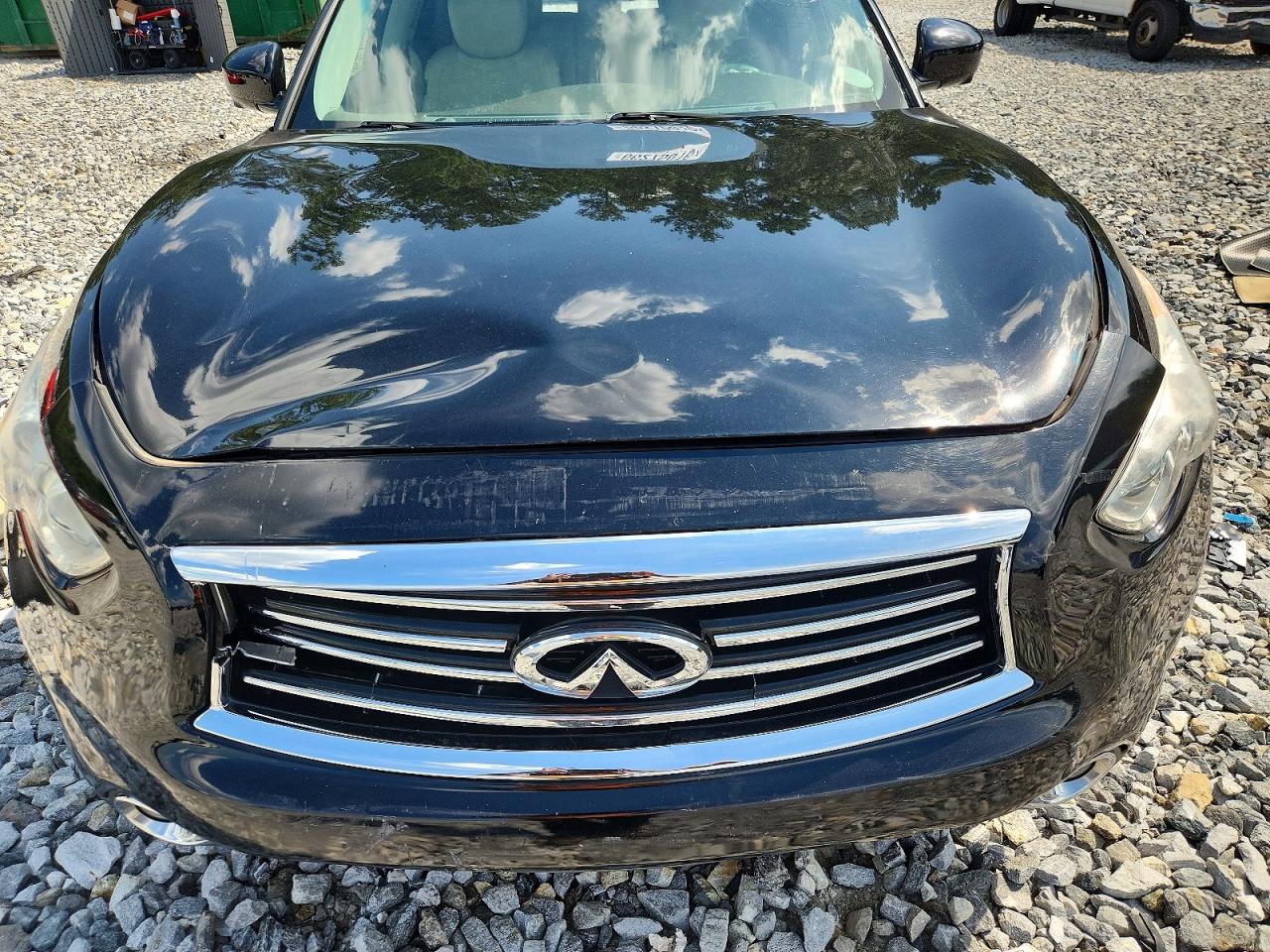 2015 Infiniti Qx70 Base Black vin: JN8CS1MW5FM481445