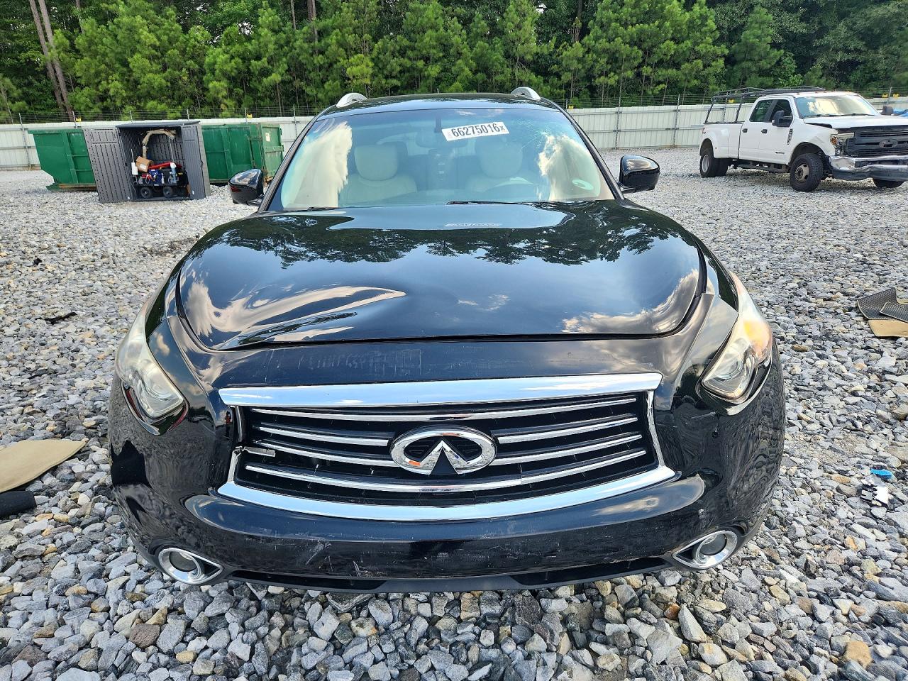 2015 Infiniti Qx70 Base Black vin: JN8CS1MW5FM481445