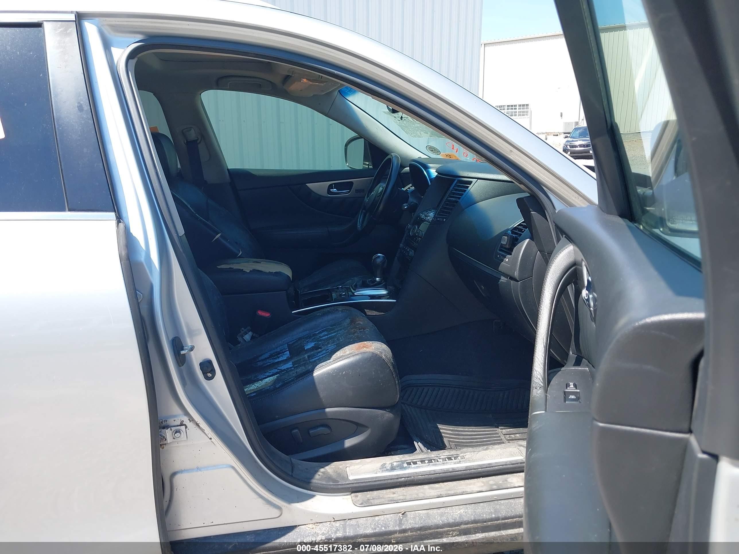 2013 Infiniti Fx37   Silver vin: JN8CS1MW6DM171303