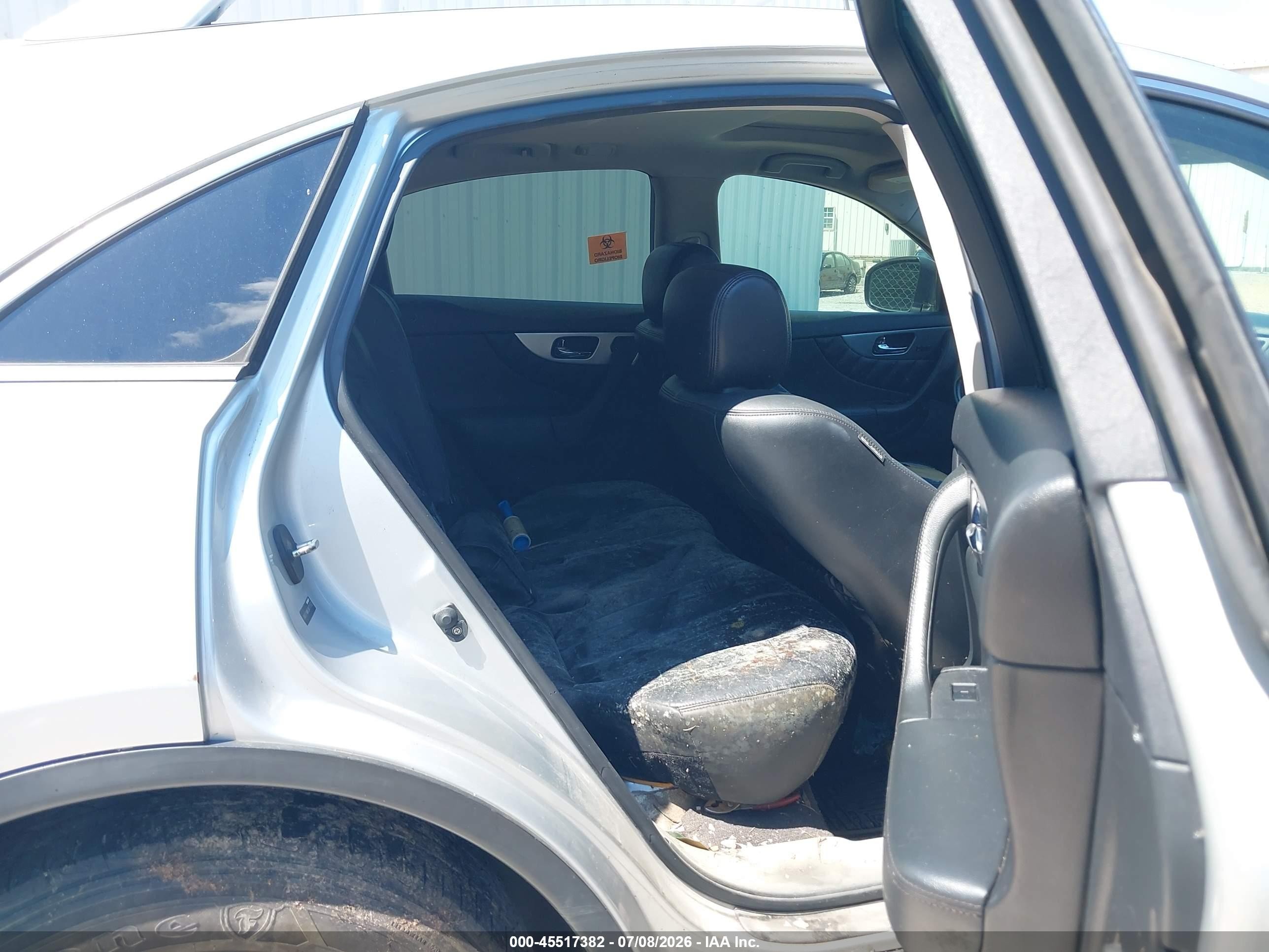 2013 Infiniti Fx37   Silver vin: JN8CS1MW6DM171303