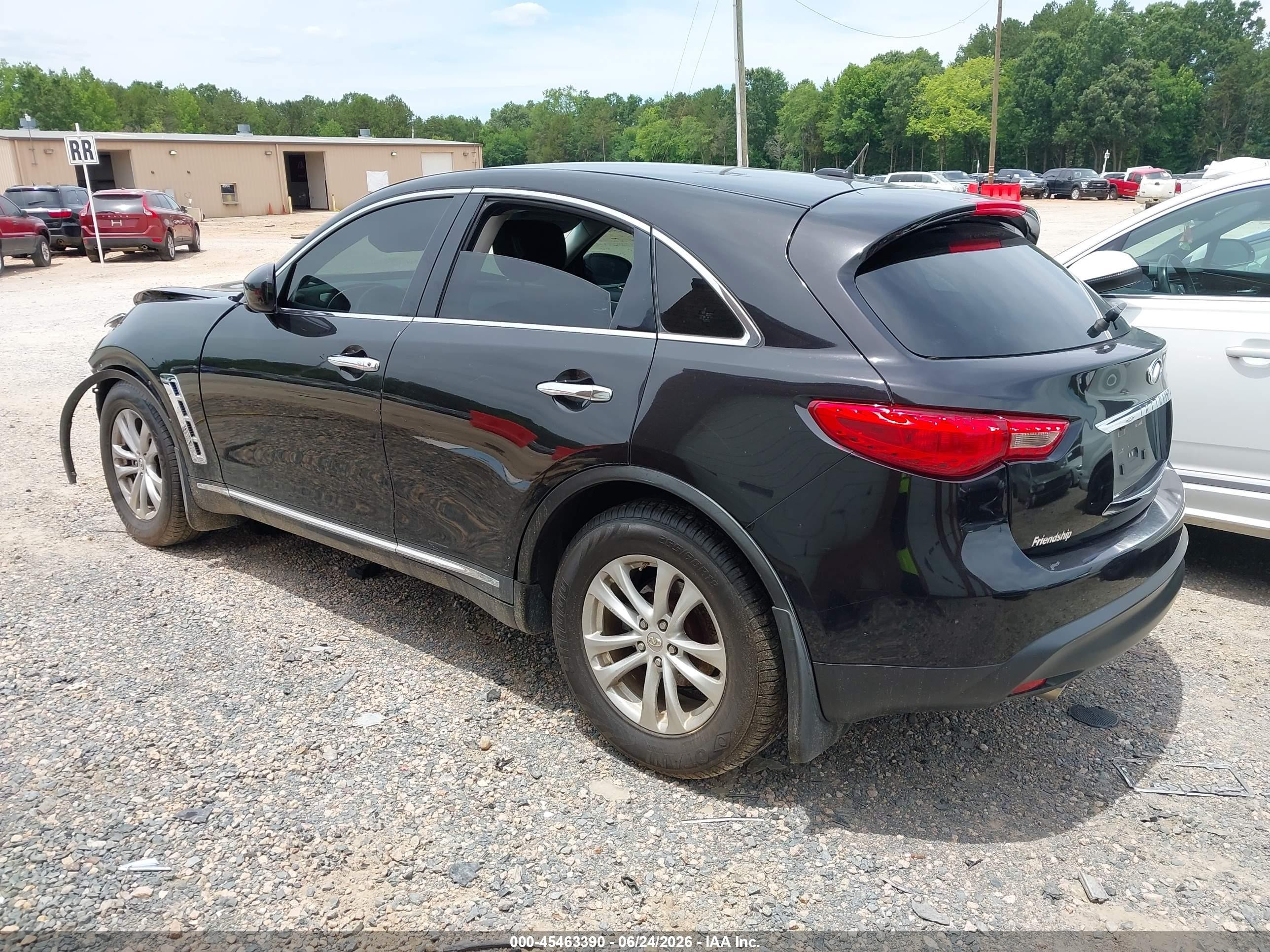 2013 Infiniti Fx37   Black vin: JN8CS1MW6DM172516