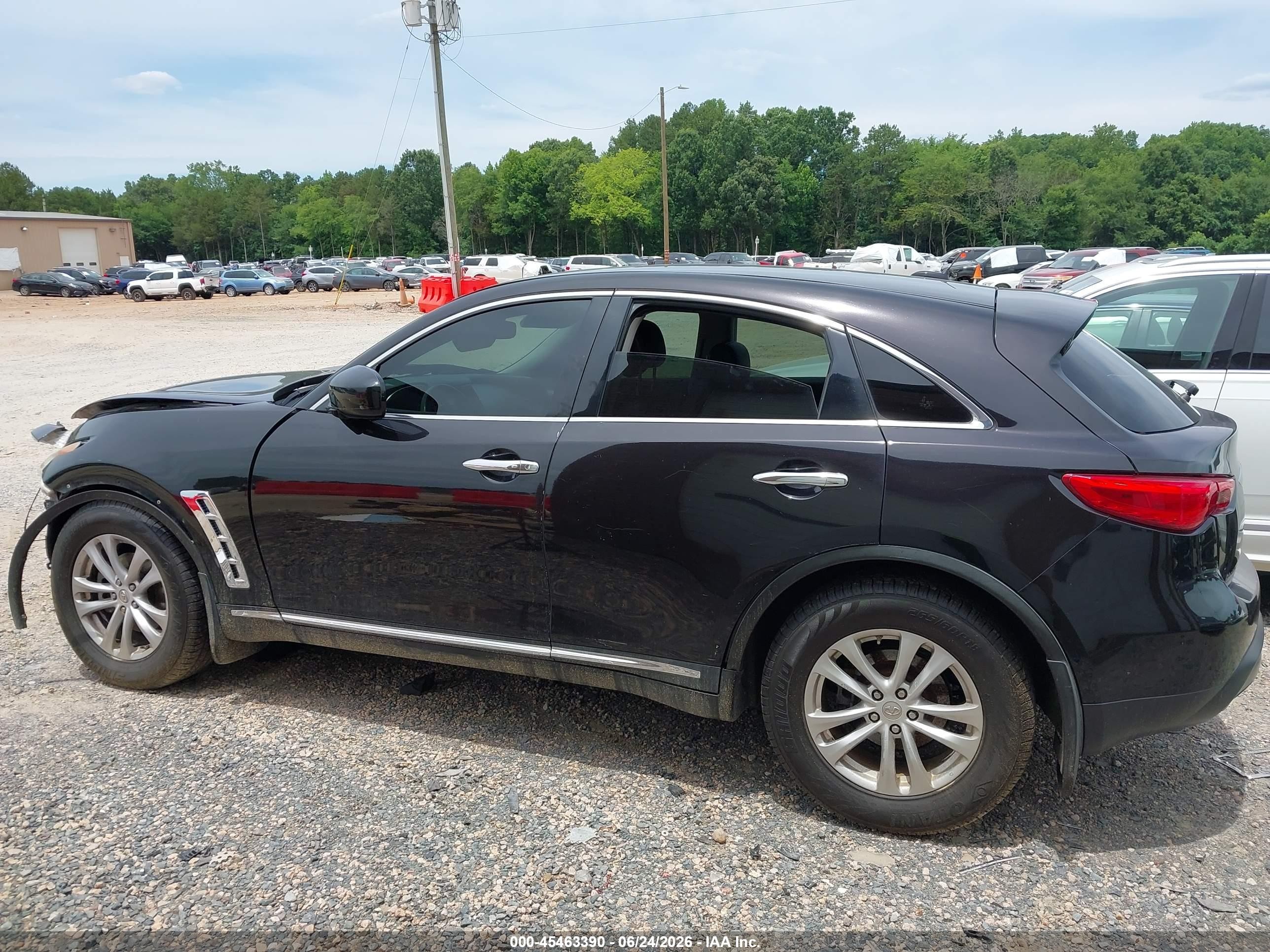 2013 Infiniti Fx37   Black vin: JN8CS1MW6DM172516