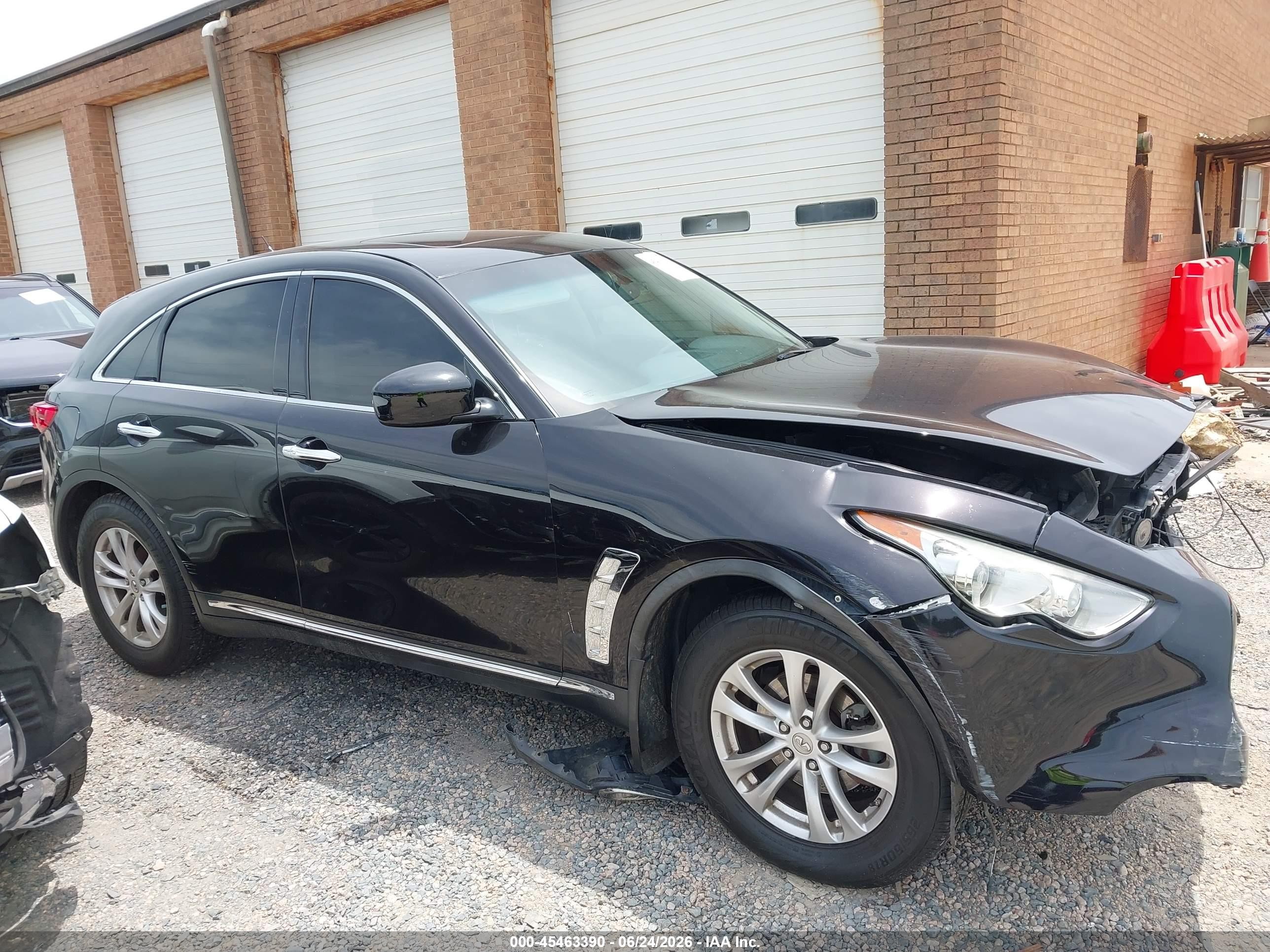 2013 Infiniti Fx37   Black vin: JN8CS1MW6DM172516
