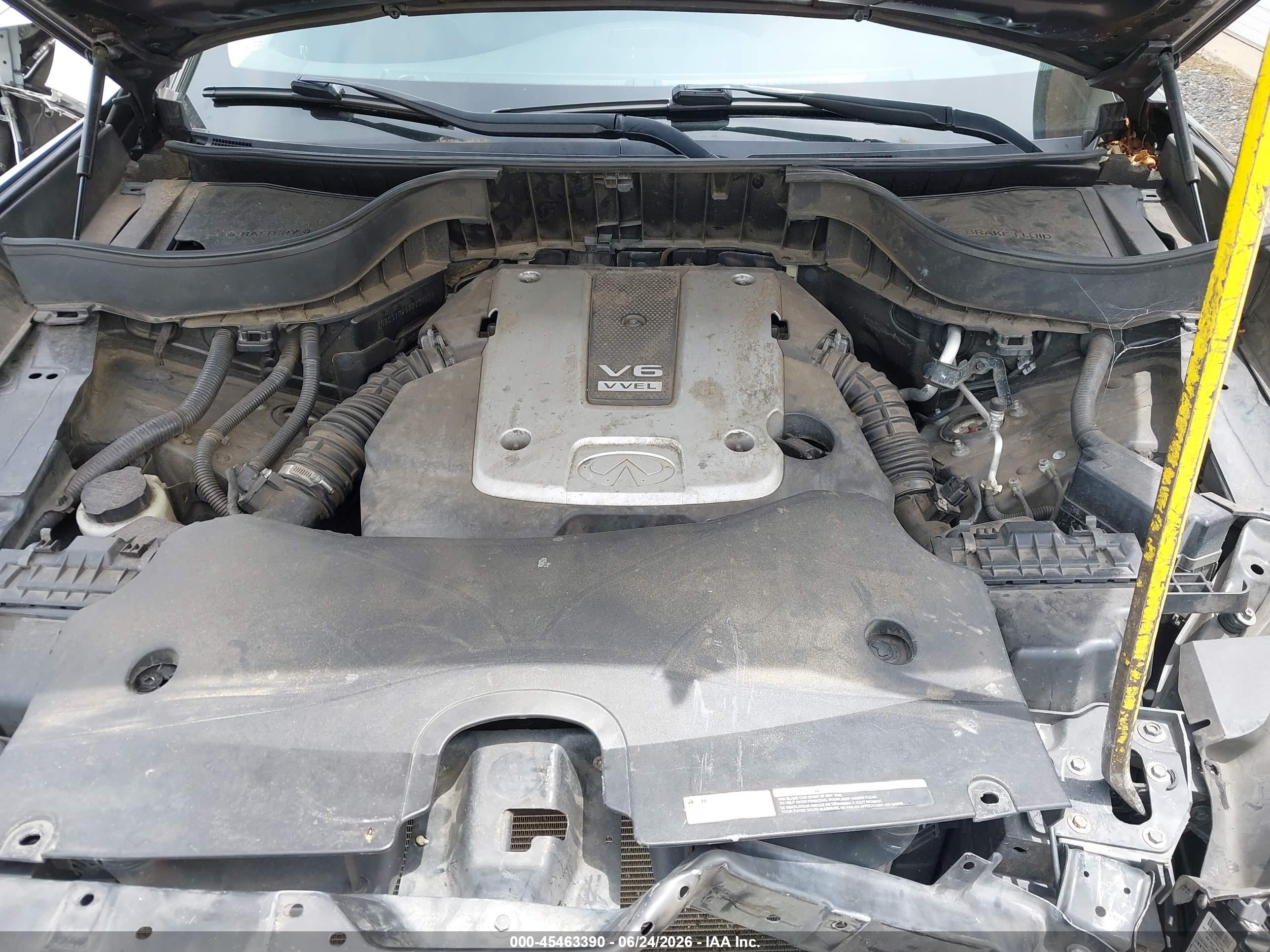 2013 Infiniti Fx37   Black vin: JN8CS1MW6DM172516