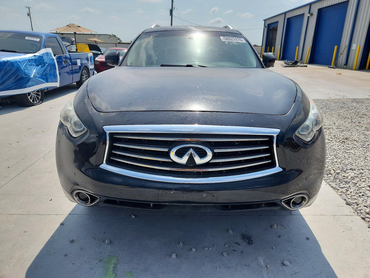 2013 Infiniti Fx37 Base Black vin: JN8CS1MW6DM173715