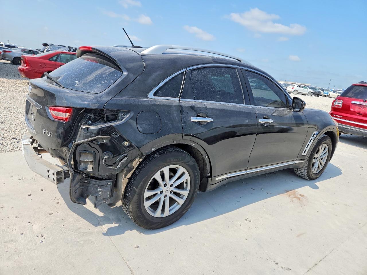 2013 Infiniti Fx37 Base Black vin: JN8CS1MW6DM173715