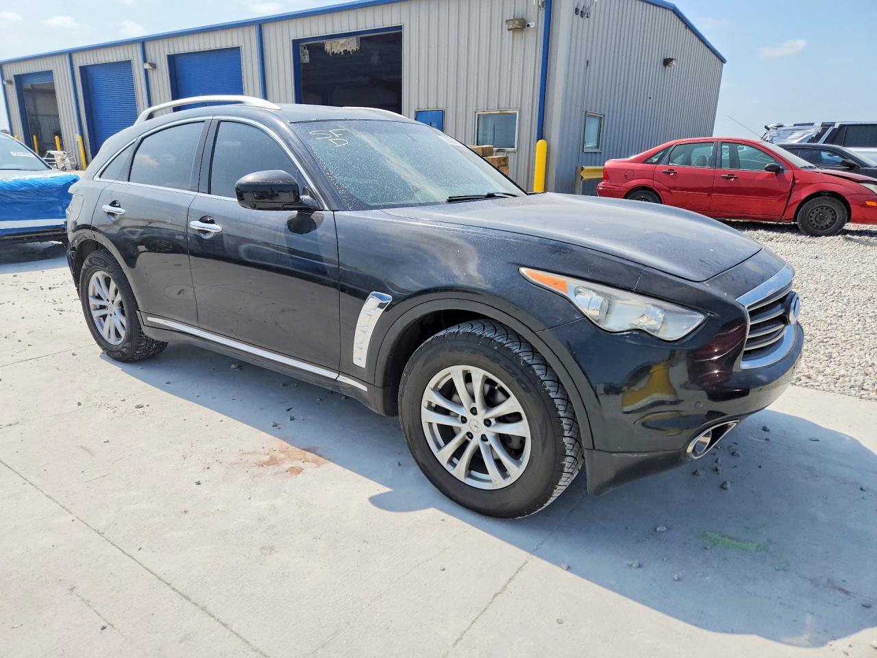 2013 Infiniti Fx37 Base Black vin: JN8CS1MW6DM173715