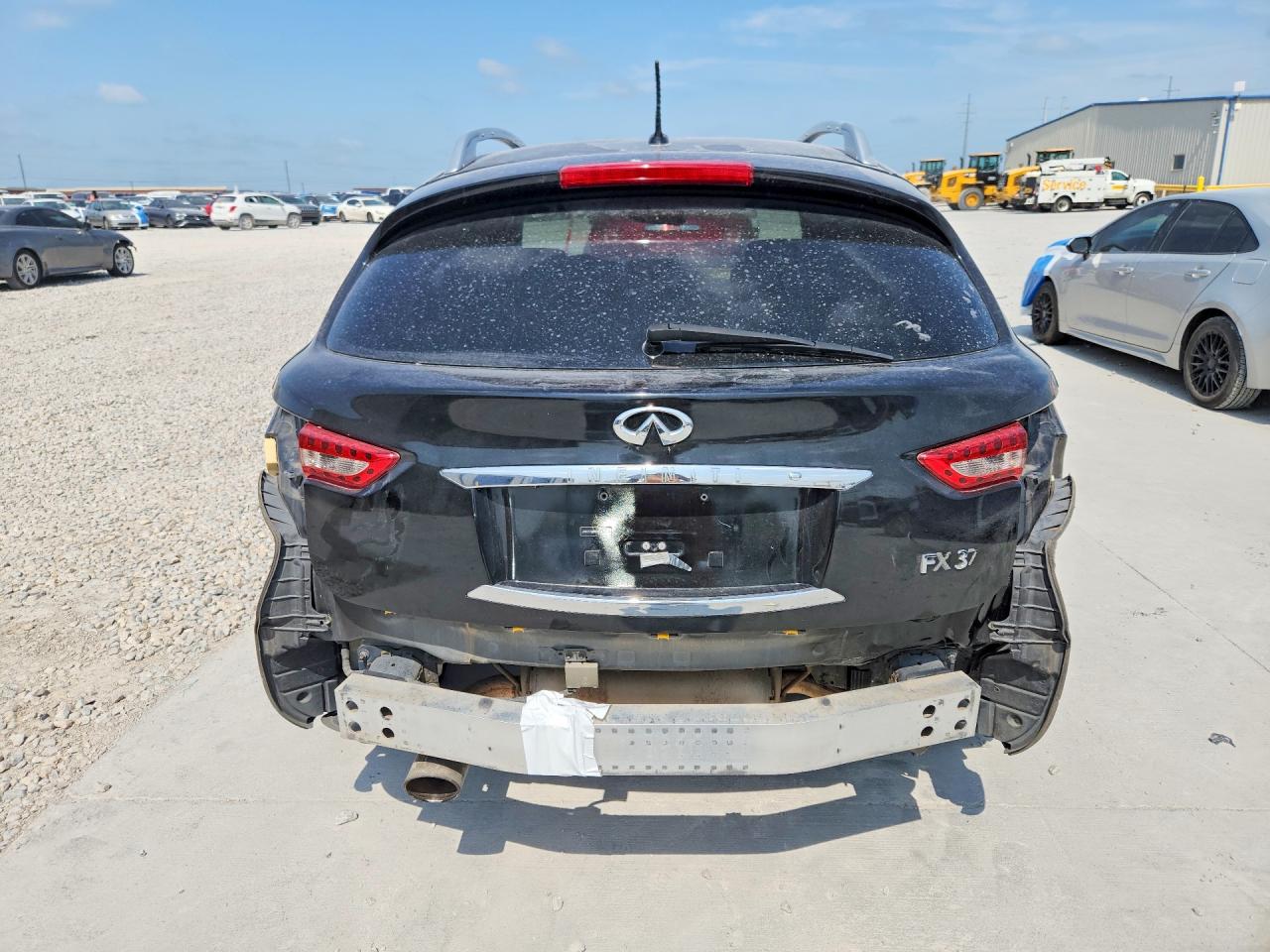 2013 Infiniti Fx37 Base Black vin: JN8CS1MW6DM173715