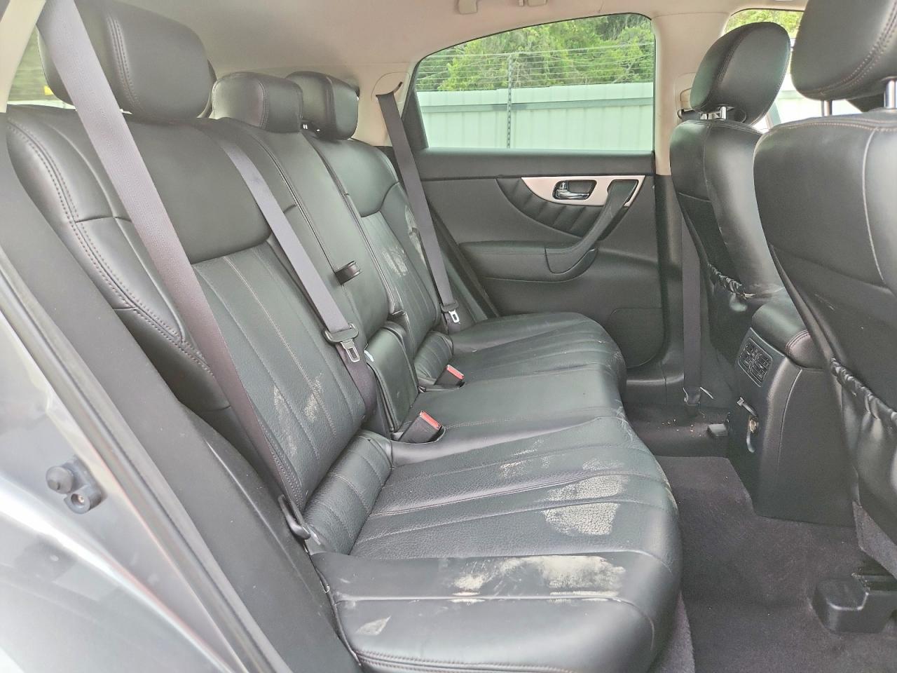 2014 Infiniti Qx70 Base Gray vin: JN8CS1MW6EM413248