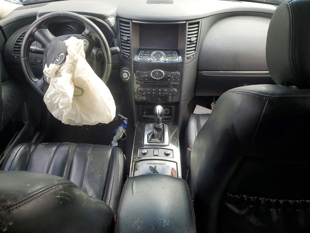 2015 Infiniti Qx70 Base Blue vin: JN8CS1MW6FM480899