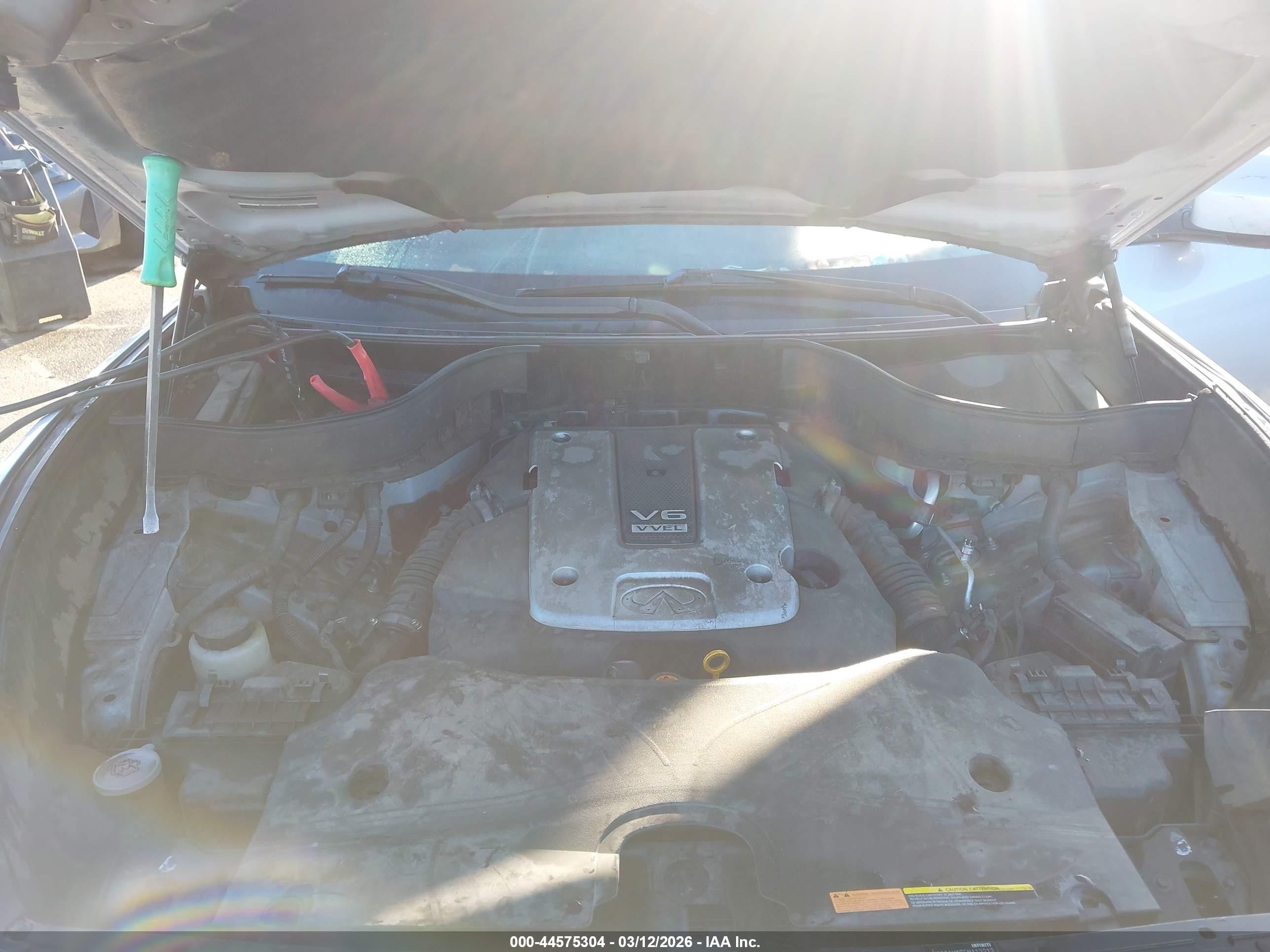 2014 Infiniti Qx70   Gray vin: JN8CS1MW7EM413212