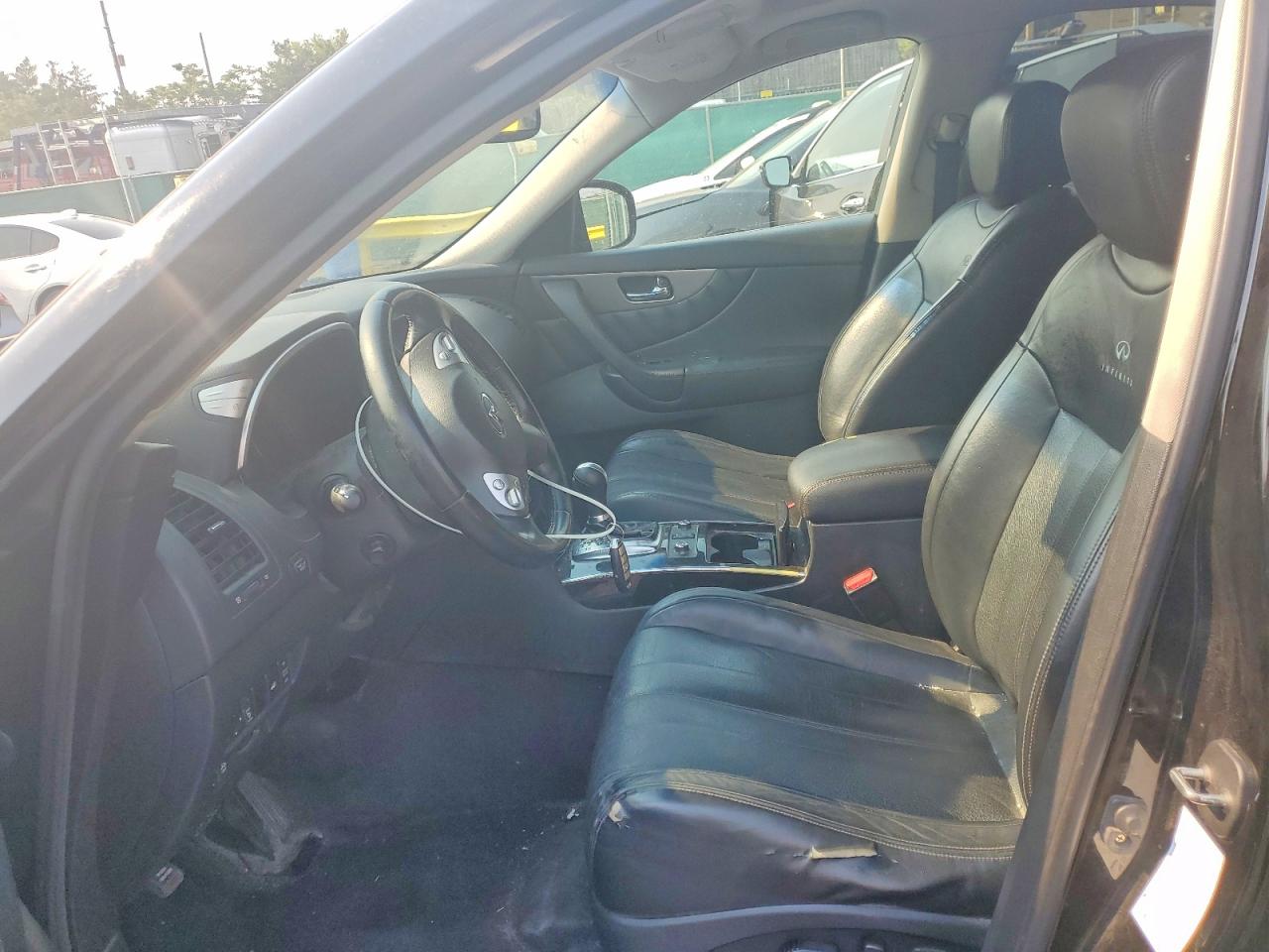 2014 Infiniti Qx70 Base Black vin: JN8CS1MW7EM413419