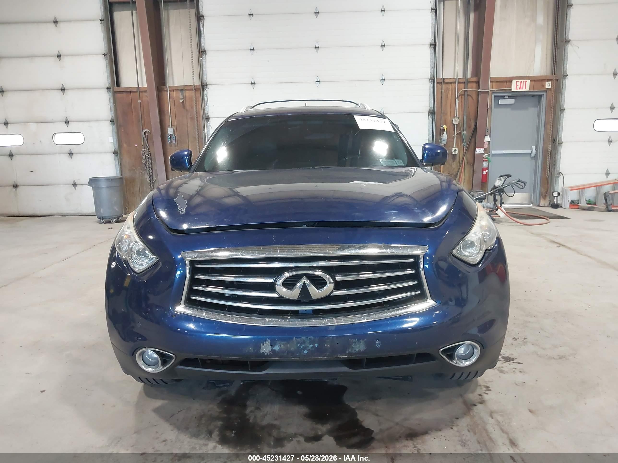 2015 Infiniti Qx70   Blue vin: JN8CS1MW7FM480510