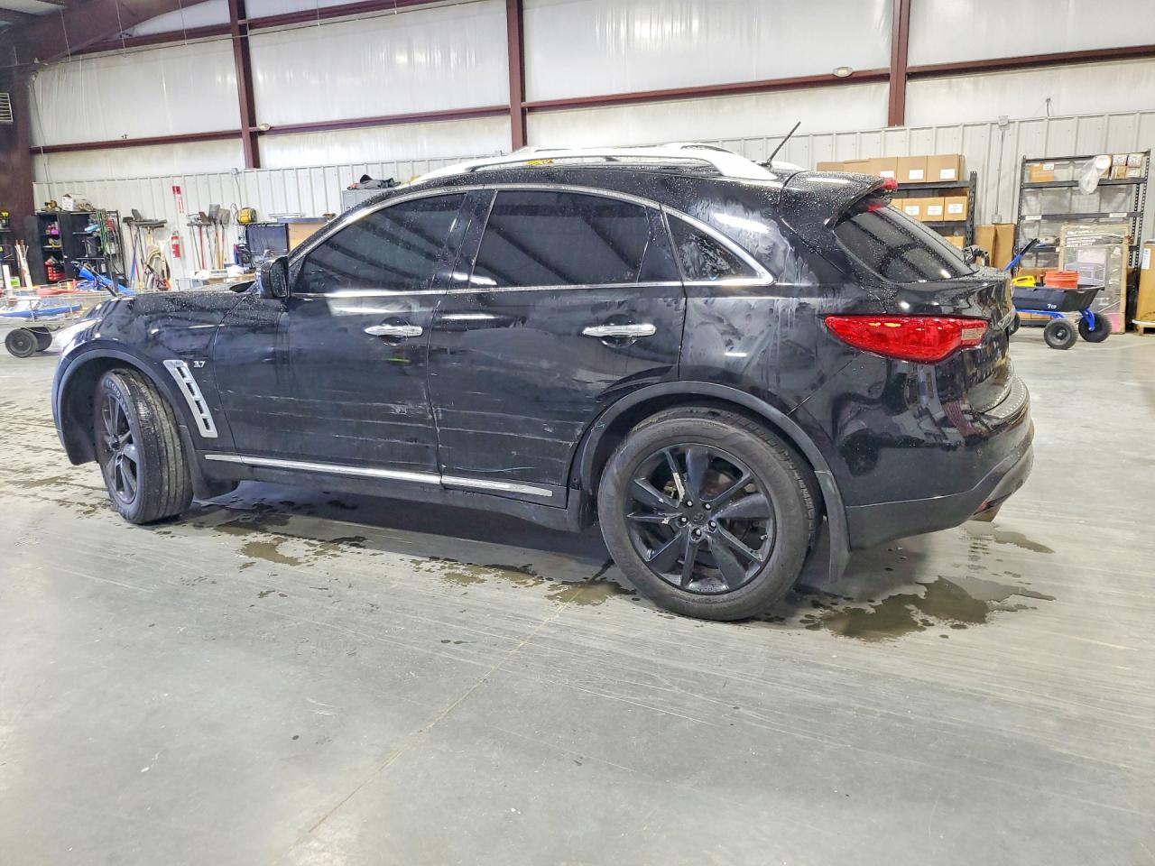 2015 Infiniti Qx70 Base Black vin: JN8CS1MW7FM481074