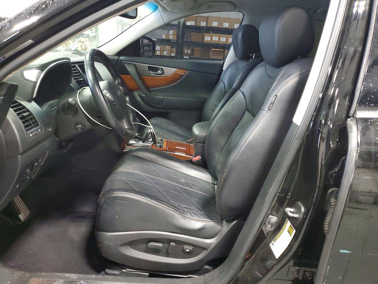 2015 Infiniti Qx70 Base Black vin: JN8CS1MW7FM481074