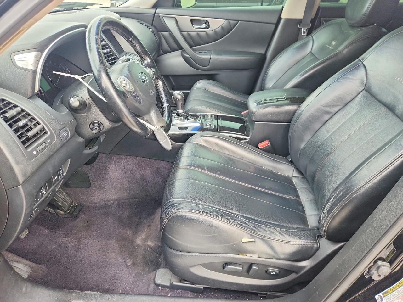 2013 Infiniti Fx37 Base Black vin: JN8CS1MW8DM170329