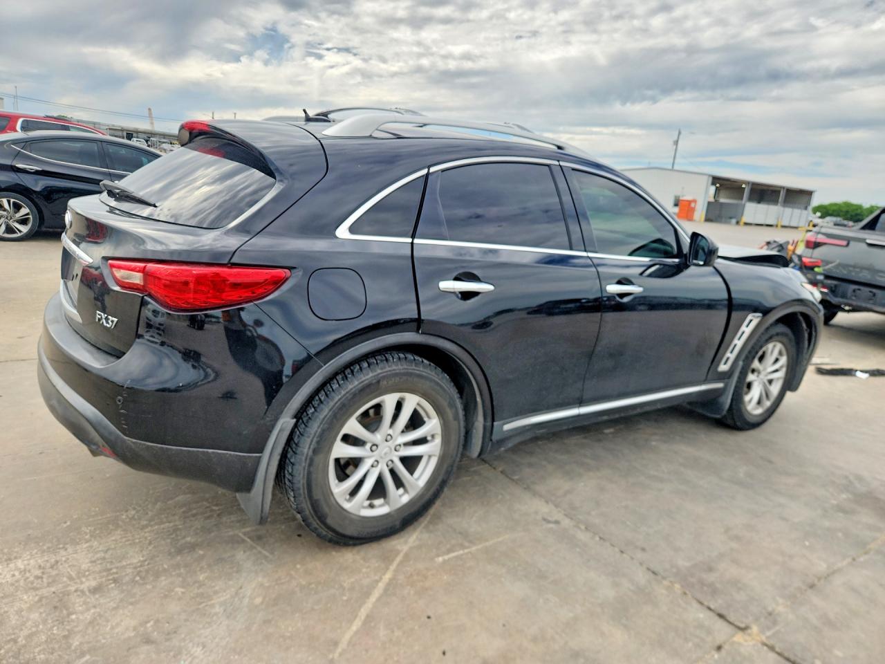 2013 Infiniti Fx37 Base Black vin: JN8CS1MW8DM170329
