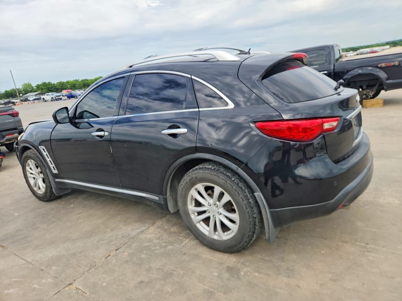 2013 Infiniti Fx37 Base Black vin: JN8CS1MW8DM170329
