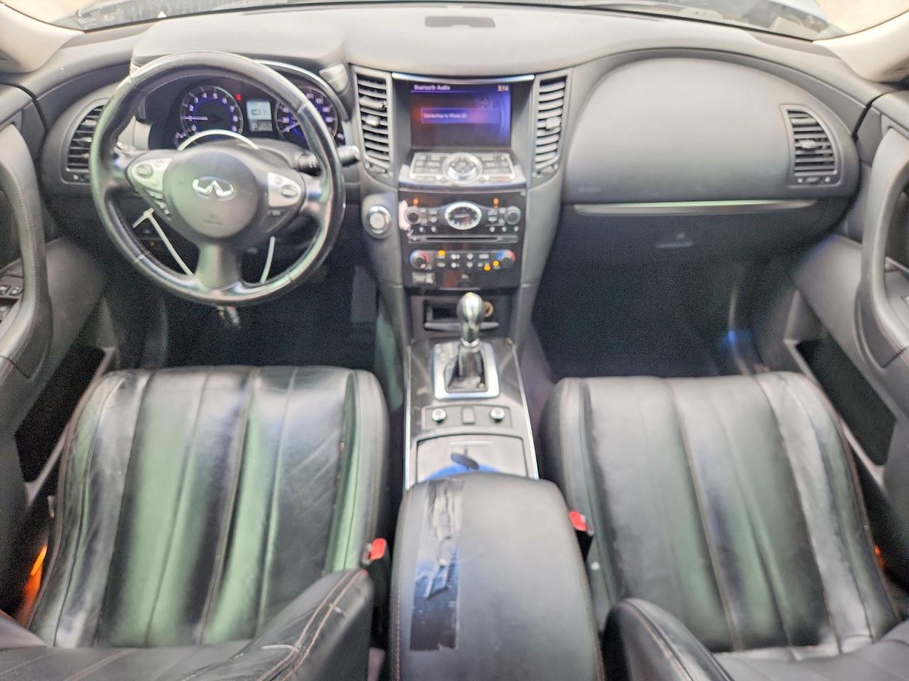 2013 Infiniti Fx37 Base Black vin: JN8CS1MW8DM170329