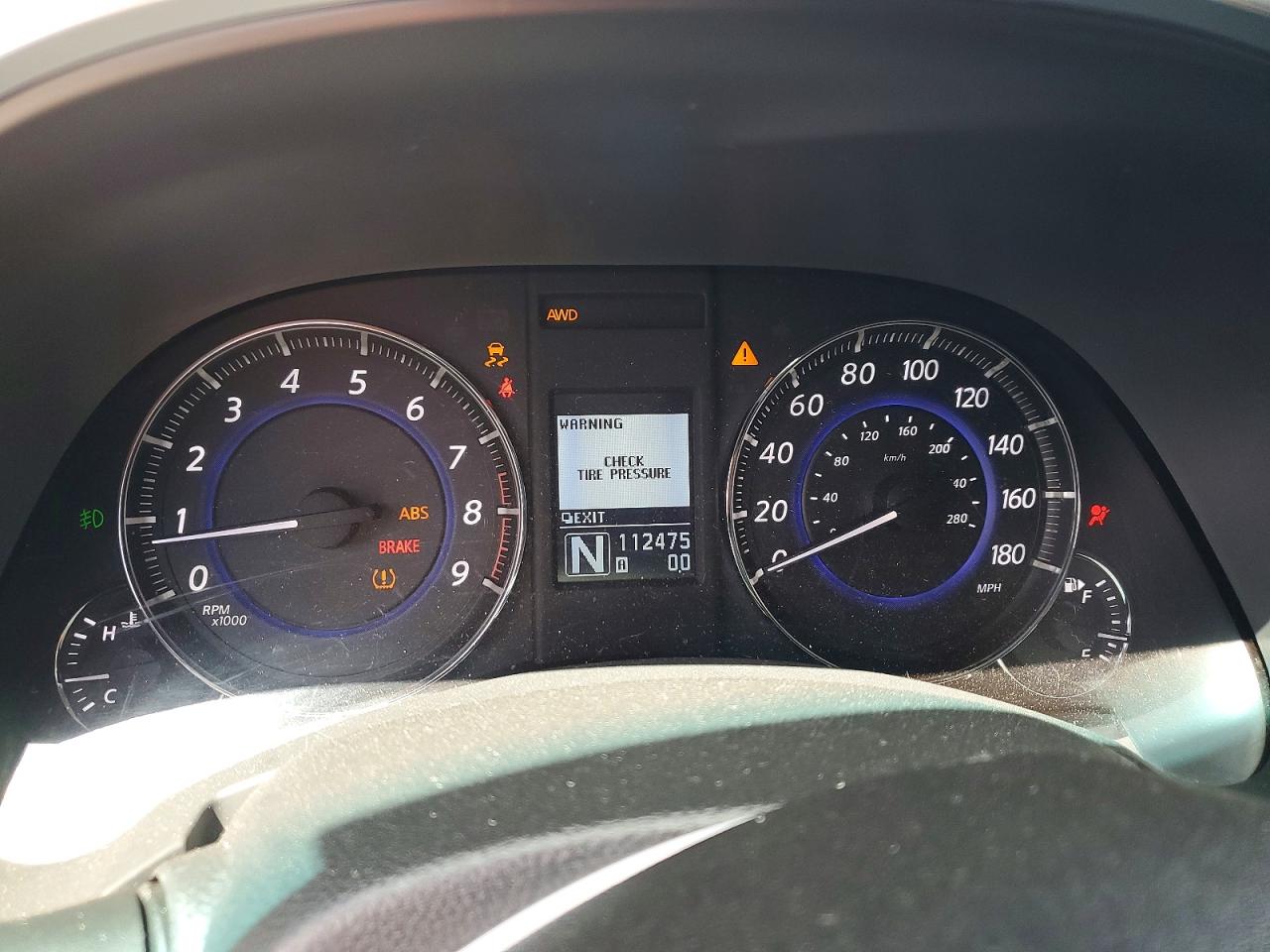 2013 Infiniti Fx37 White vin: JN8CS1MW8DM170685