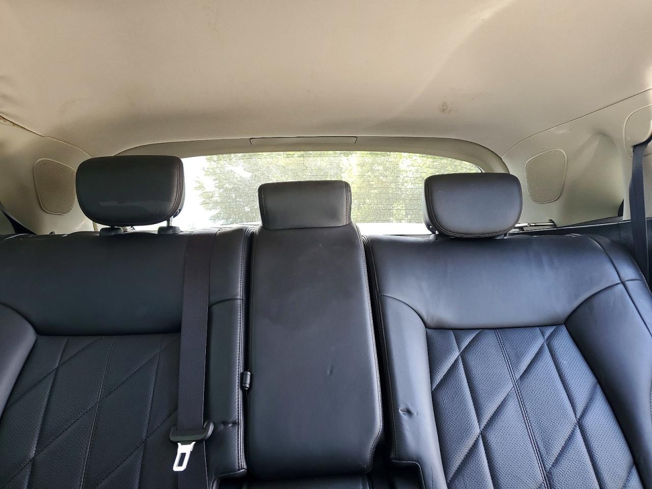 2013 Infiniti Fx37 White vin: JN8CS1MW8DM170685