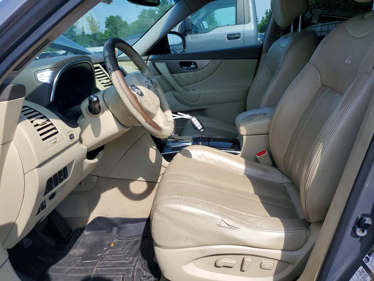 2013 Infiniti Fx37 Base Silver vin: JN8CS1MW8DM172856