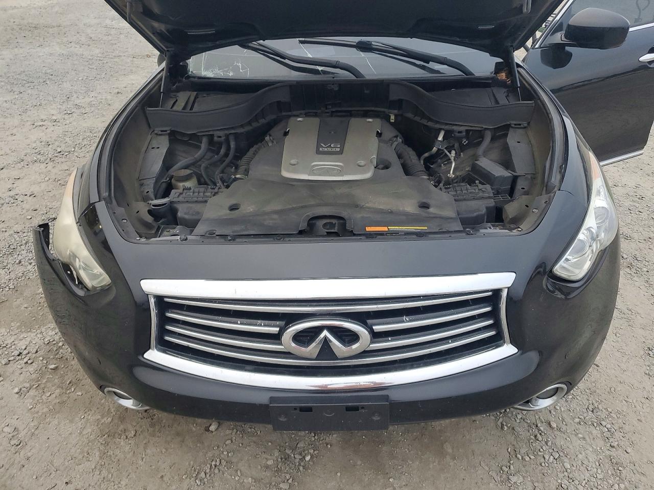 2015 Infiniti Qx70 Black vin: JN8CS1MW8FM482251