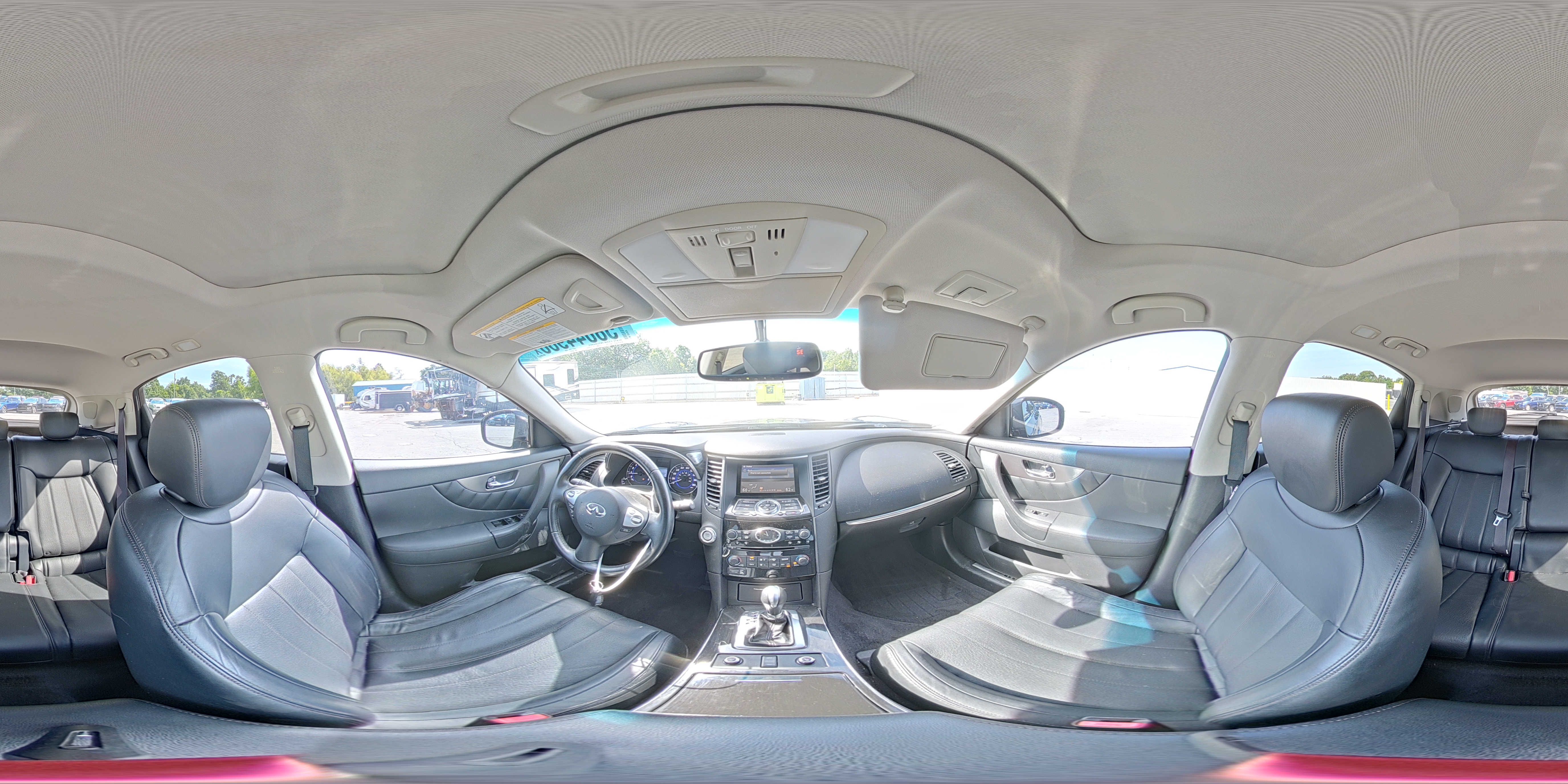 2015 Infiniti Qx70 Base Blue vin: JN8CS1MW8FM482671