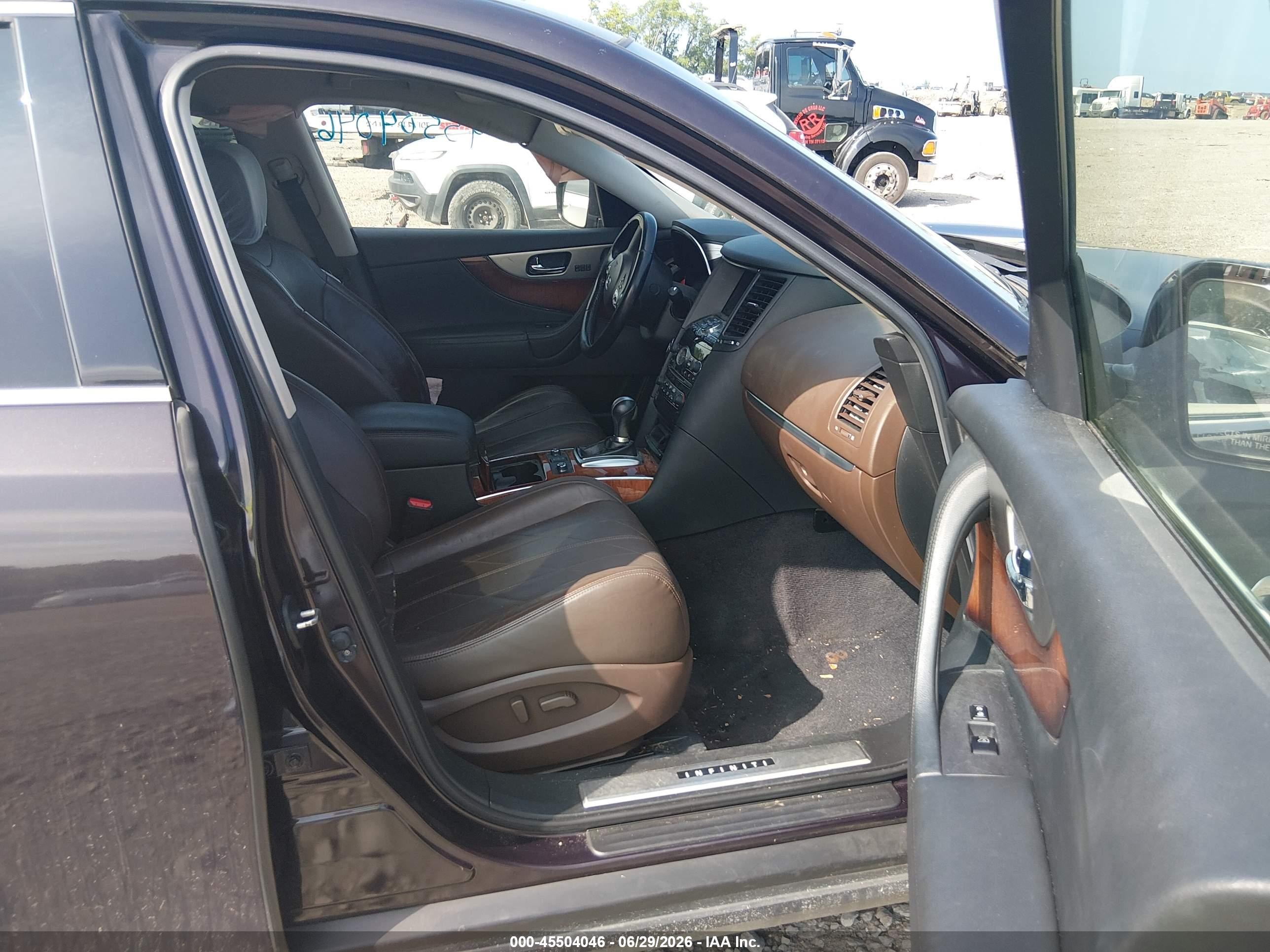 2013 Infiniti Fx37   Black vin: JN8CS1MW9DM171165