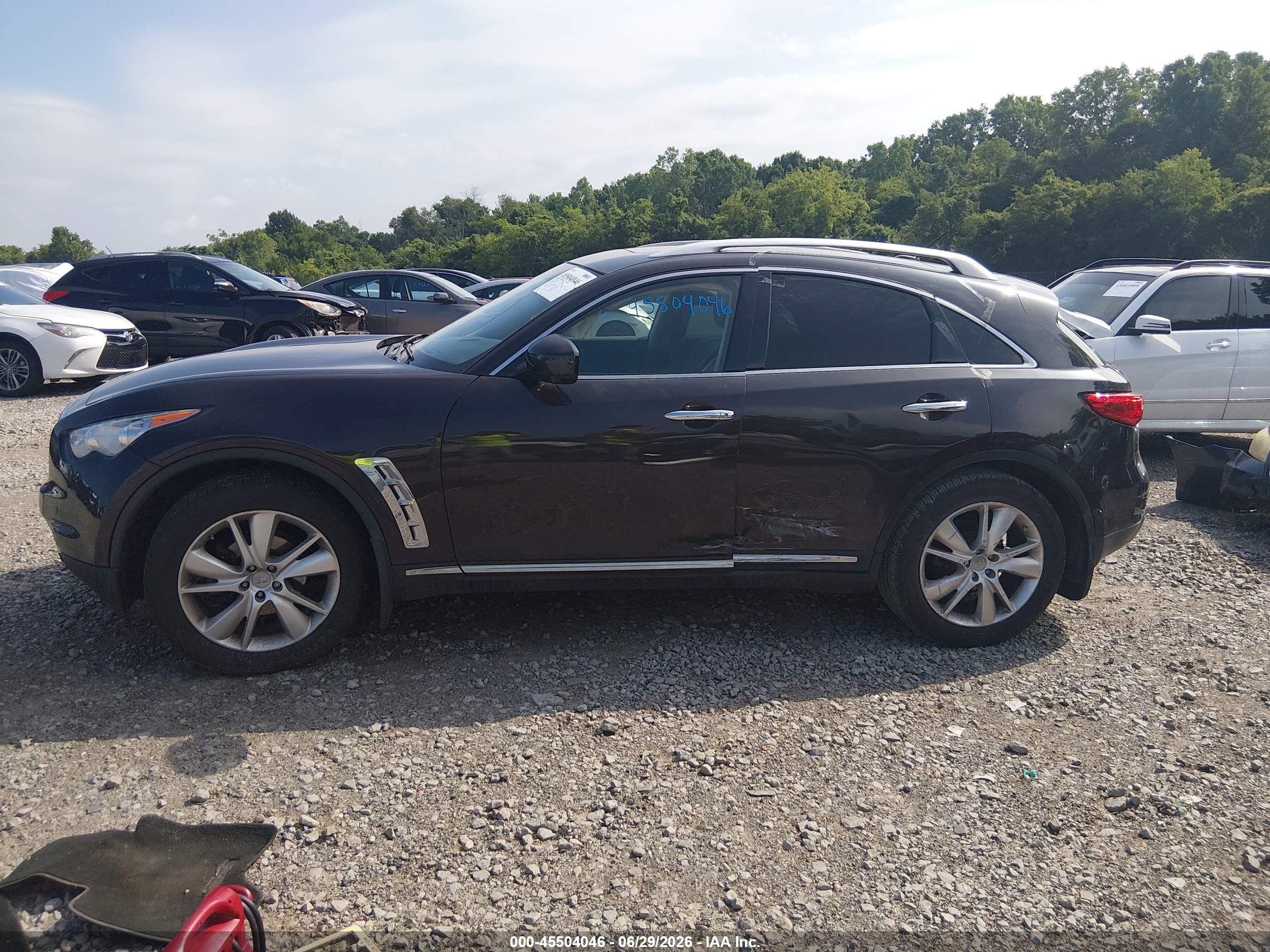 2013 Infiniti Fx37   Black vin: JN8CS1MW9DM171165