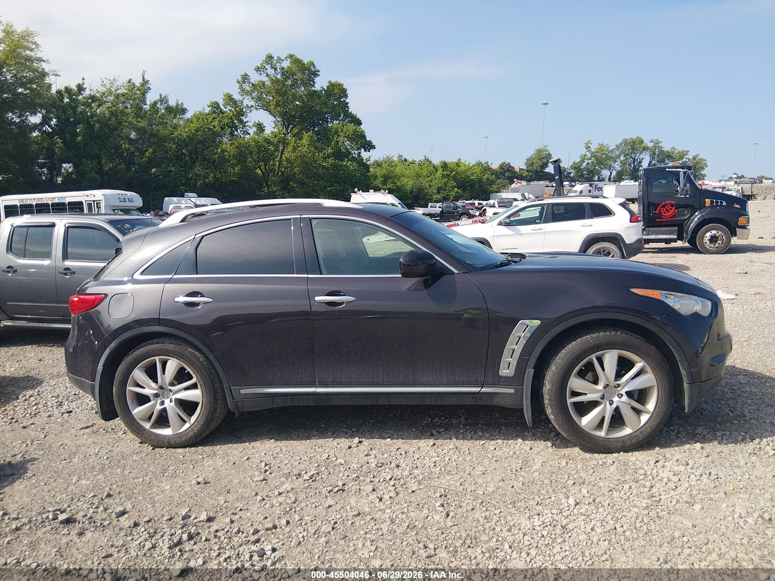 2013 Infiniti Fx37   Black vin: JN8CS1MW9DM171165