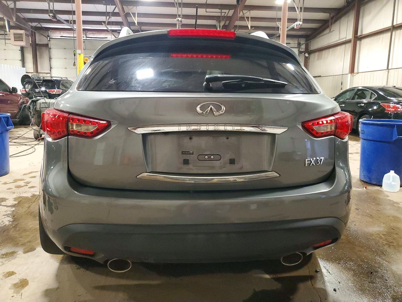 2013 Infiniti Fx37 Base Gray vin: JN8CS1MW9DM172851