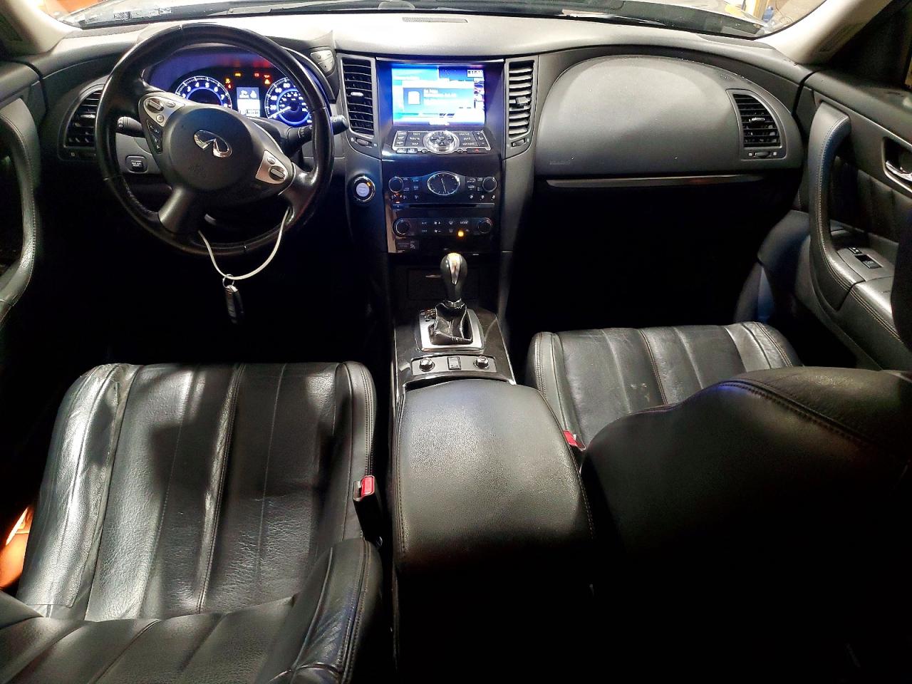 2013 Infiniti Fx37 Base Gray vin: JN8CS1MW9DM172851