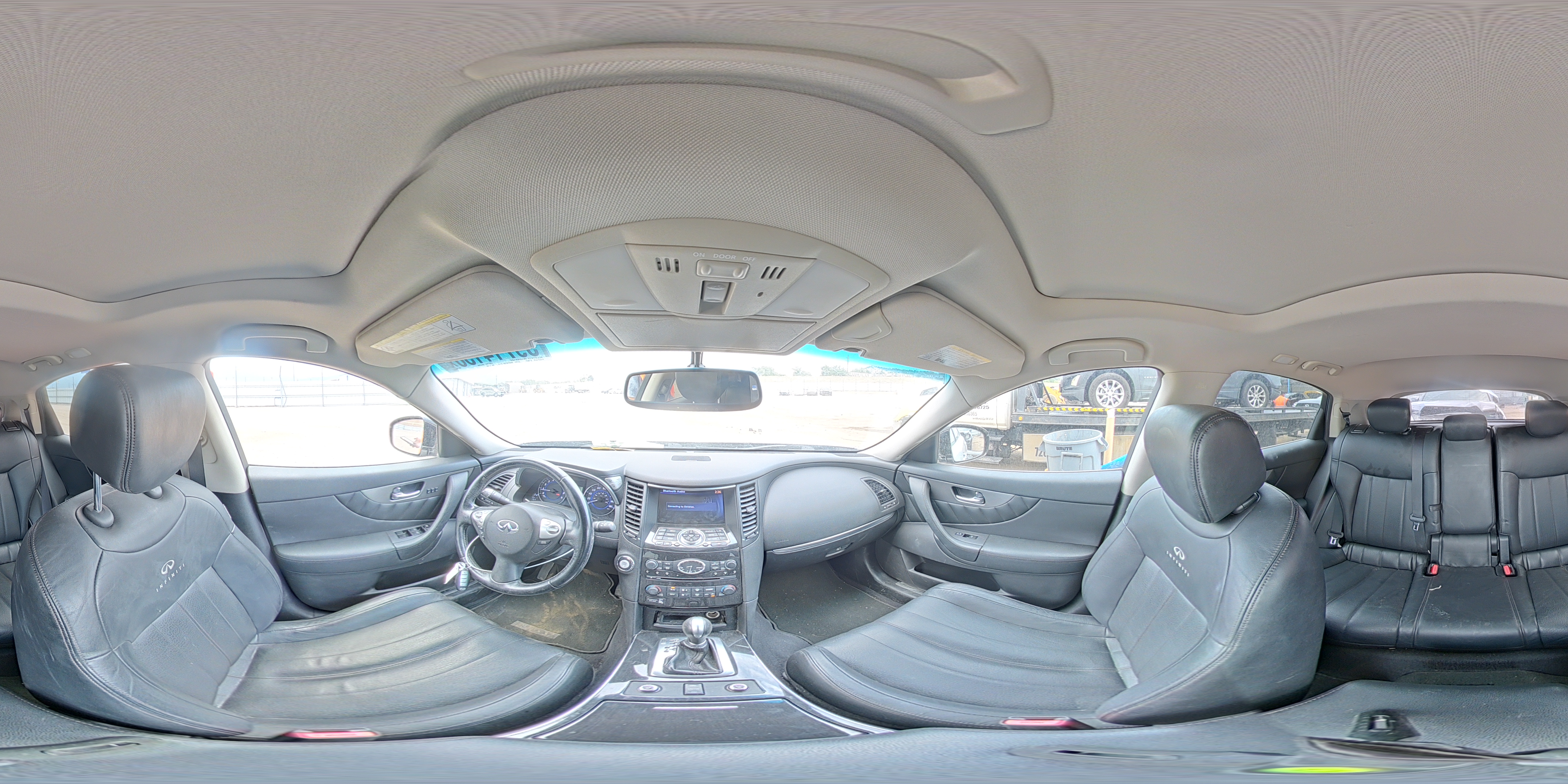 2013 Infiniti Fx37 Base Silver vin: JN8CS1MW9DM173434