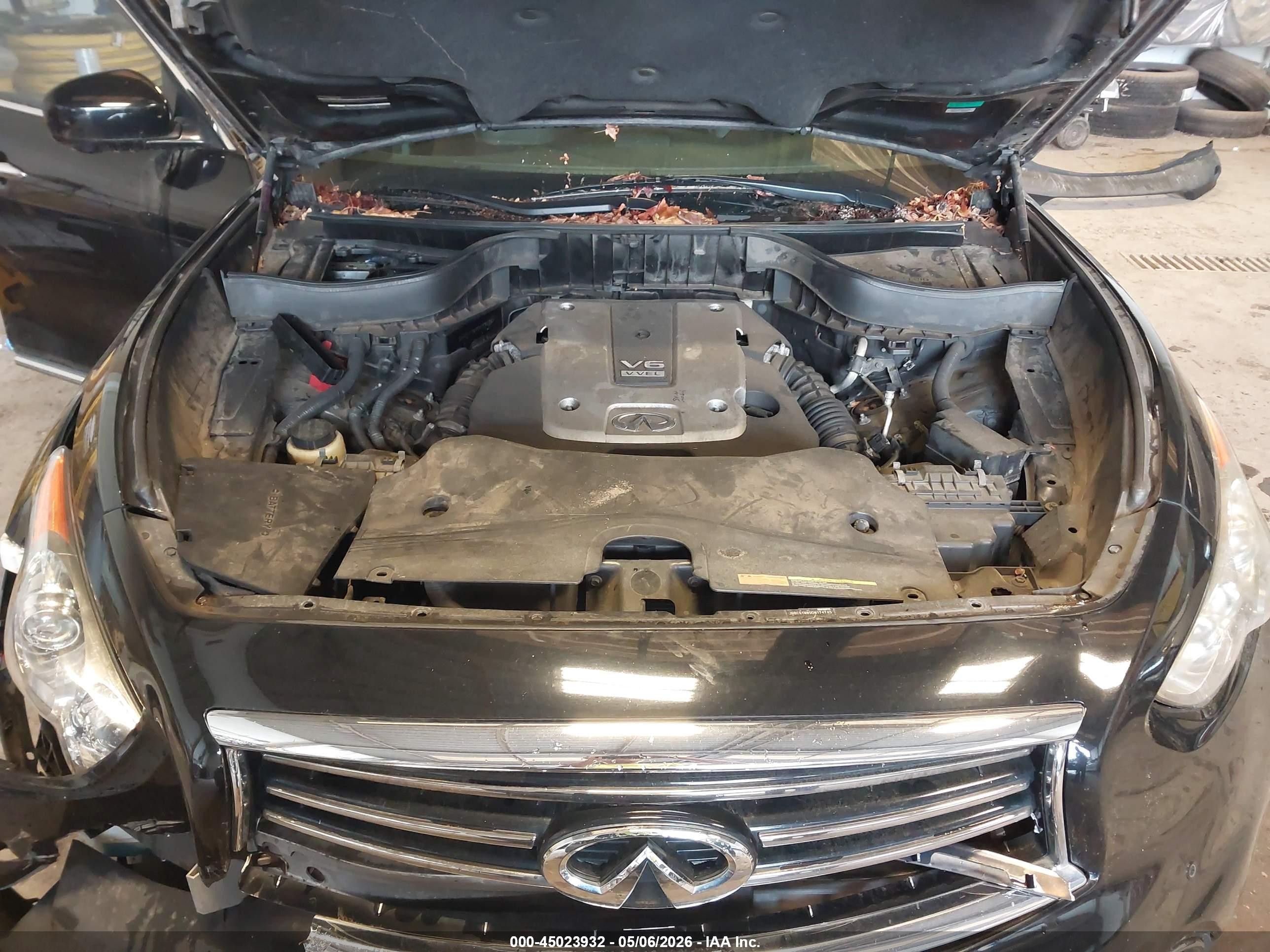 2013 Infiniti Fx37   Black vin: JN8CS1MW9DM174745