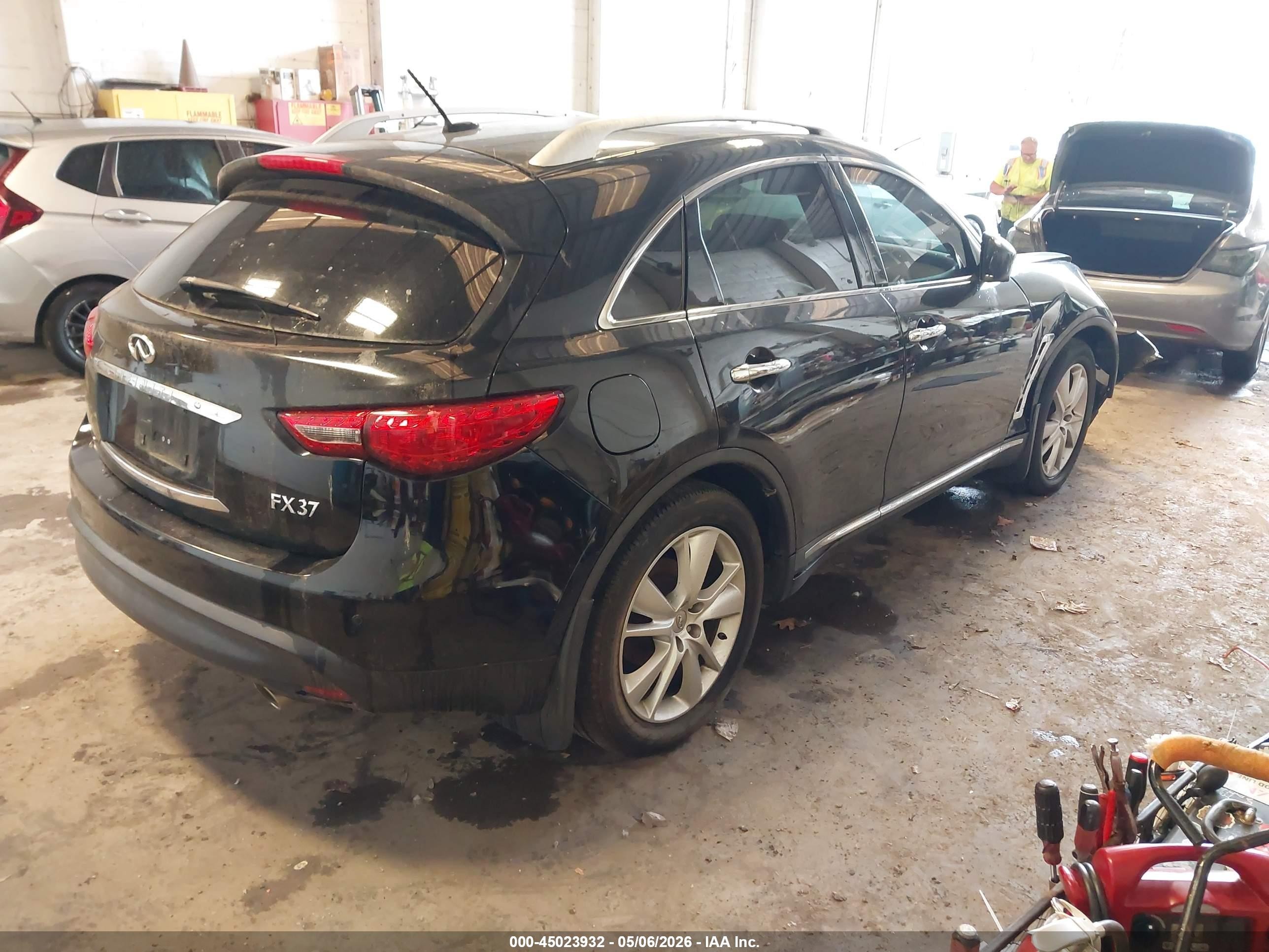 2013 Infiniti Fx37   Black vin: JN8CS1MW9DM174745