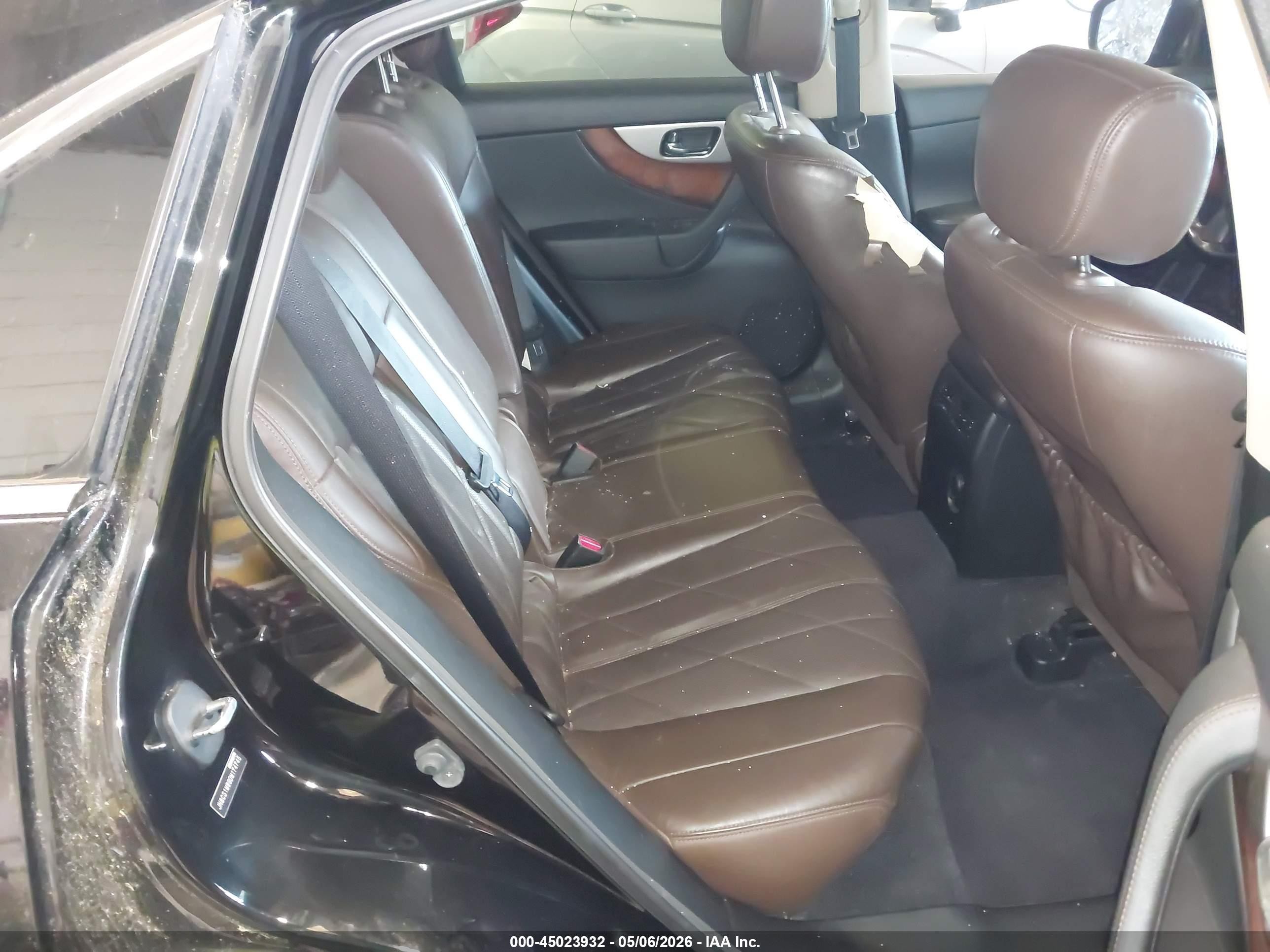 2013 Infiniti Fx37   Black vin: JN8CS1MW9DM174745