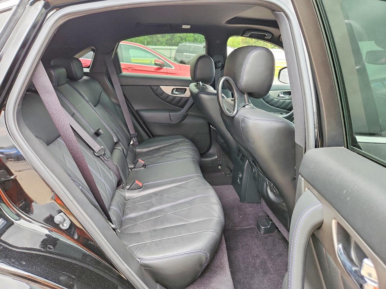 2015 Infiniti Qx70 Base Black vin: JN8CS1MW9FM483716