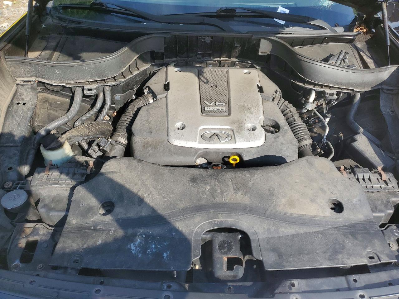 2015 Infiniti Qx70 Base Черный vin: JN8CS1MWXFM480226