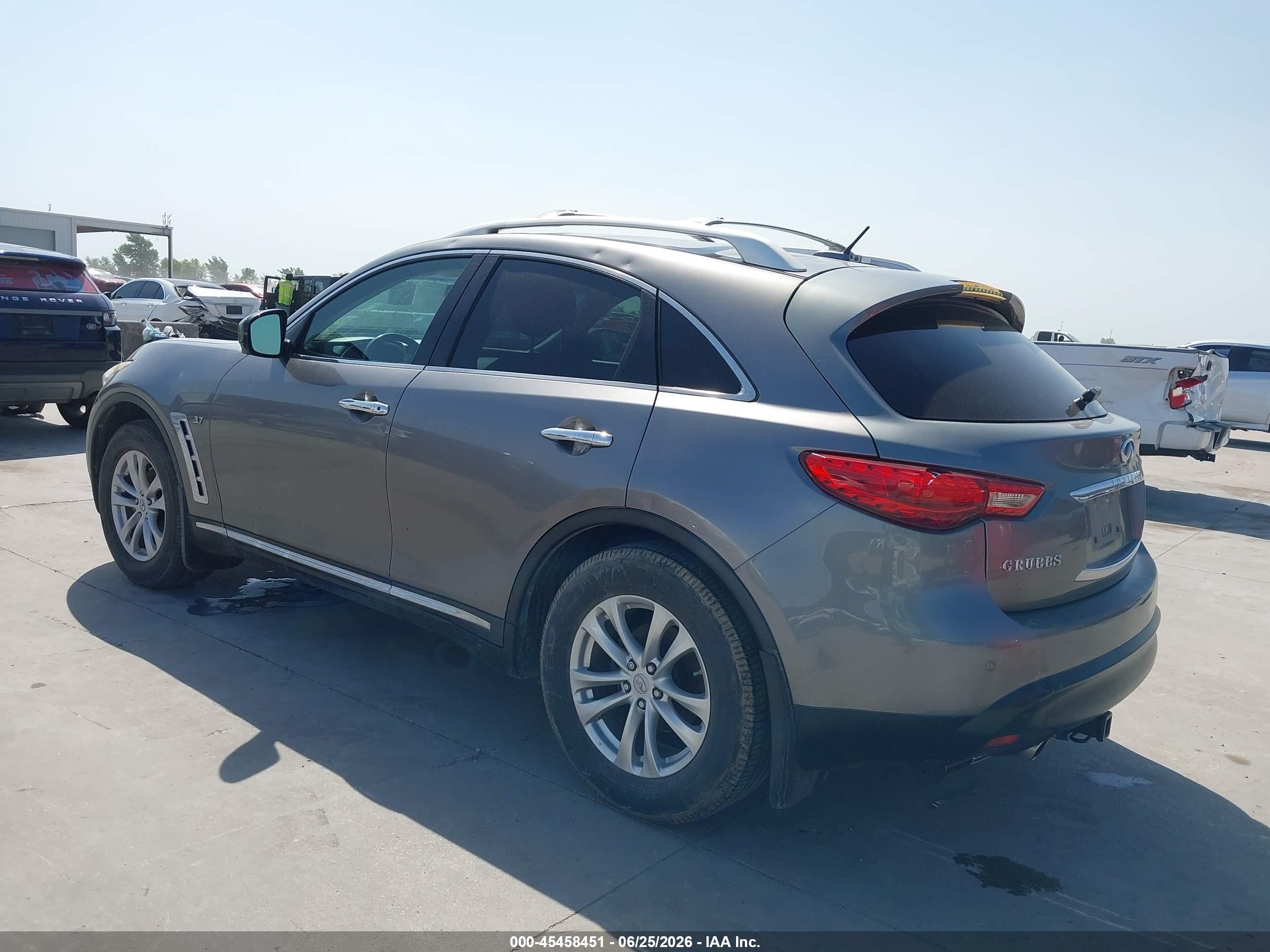 2015 Infiniti Qx70 Pewter vin: JN8CS1MWXFM481506