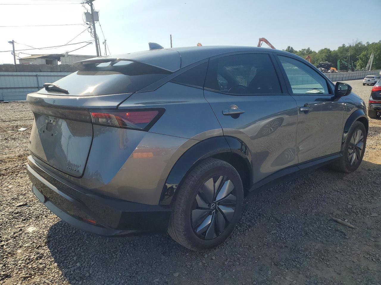 2025 Nissan Ariya Engage+ E-4orce Gray vin: JN8DF0BF8SM768634