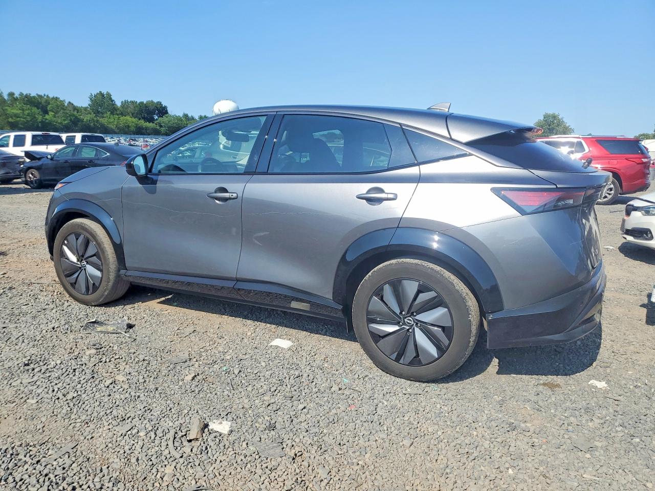 2025 Nissan Ariya Engage+ E-4orce Gray vin: JN8DF0BF8SM768634