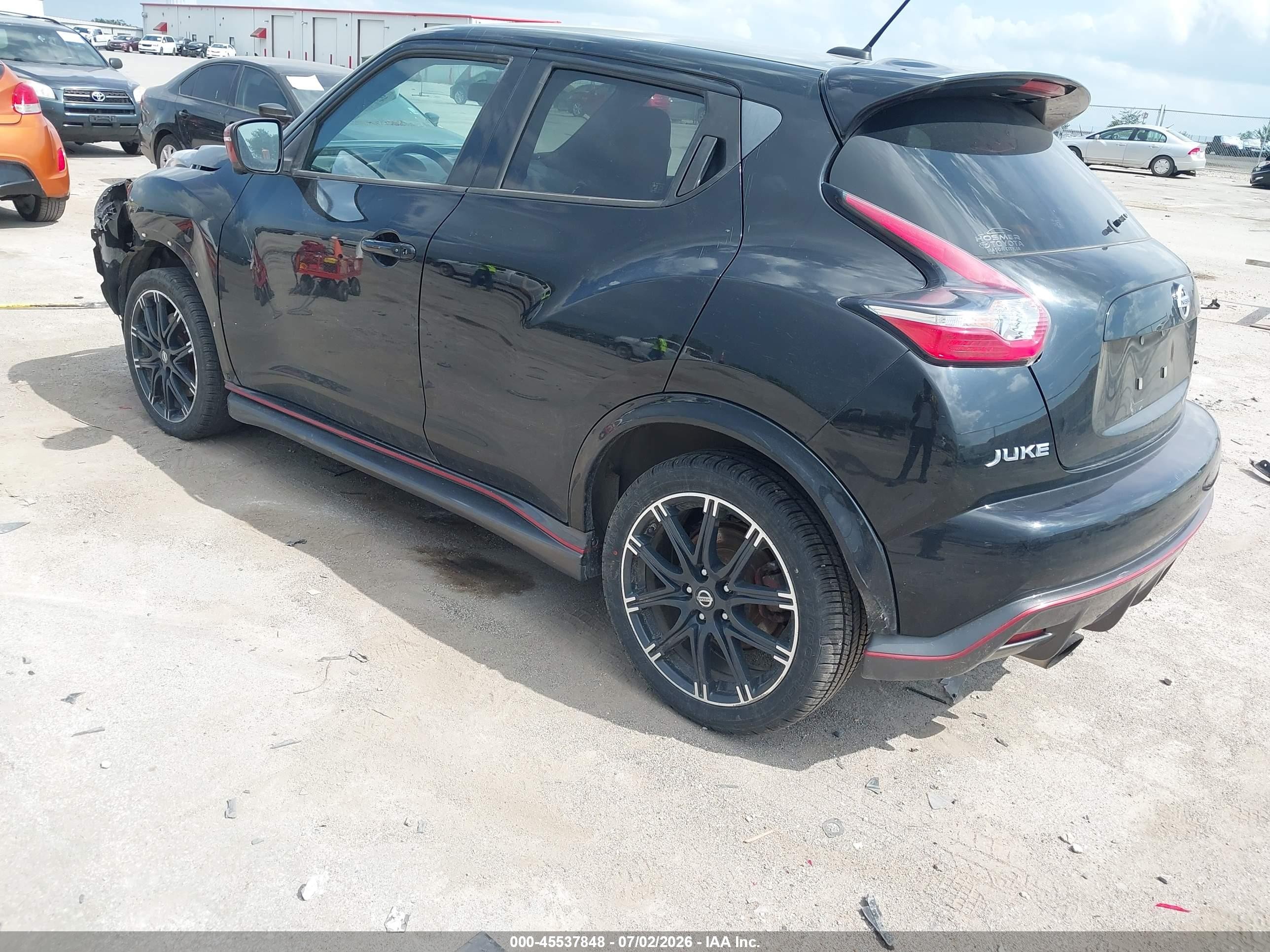 2015 Nissan Juke Nismo Rs Black vin: JN8DF5MR1FT200080