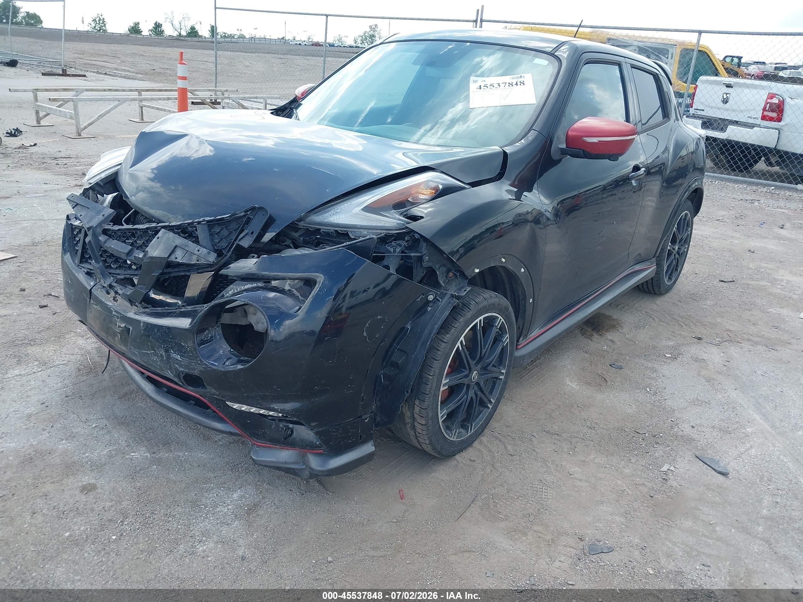 2015 Nissan Juke Nismo Rs Black vin: JN8DF5MR1FT200080
